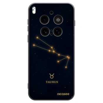 Picasee silikónový čierny obal pre Vivo X300 Pro - TAURUS