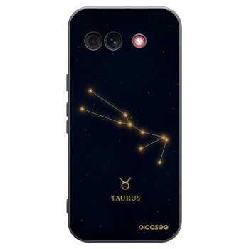 Picasee silikónový čierny obal pre Google Pixel 10a - TAURUS
