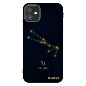 Picasee silikónový prehľadný obal pre Apple iPhone 11 - TAURUS