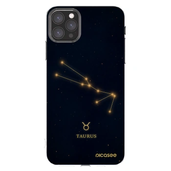 Picasee silikónový prehľadný obal pre Apple iPhone 11 Pro Max - TAURUS