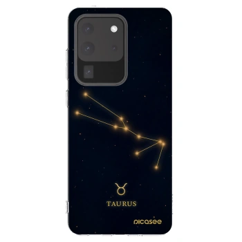 Picasee silikónový prehľadný obal pre Samsung Galaxy S20 Ultra 5G G988F - TAURUS