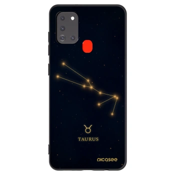 Picasee silikónový čierny obal pre Samsung Galaxy A21s - TAURUS