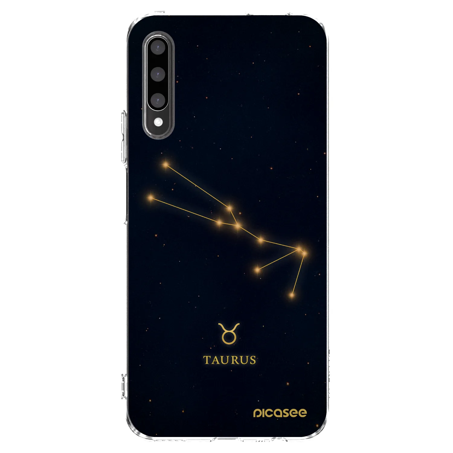 Picasee silikónový prehľadný obal pre Honor 9X Pro - TAURUS