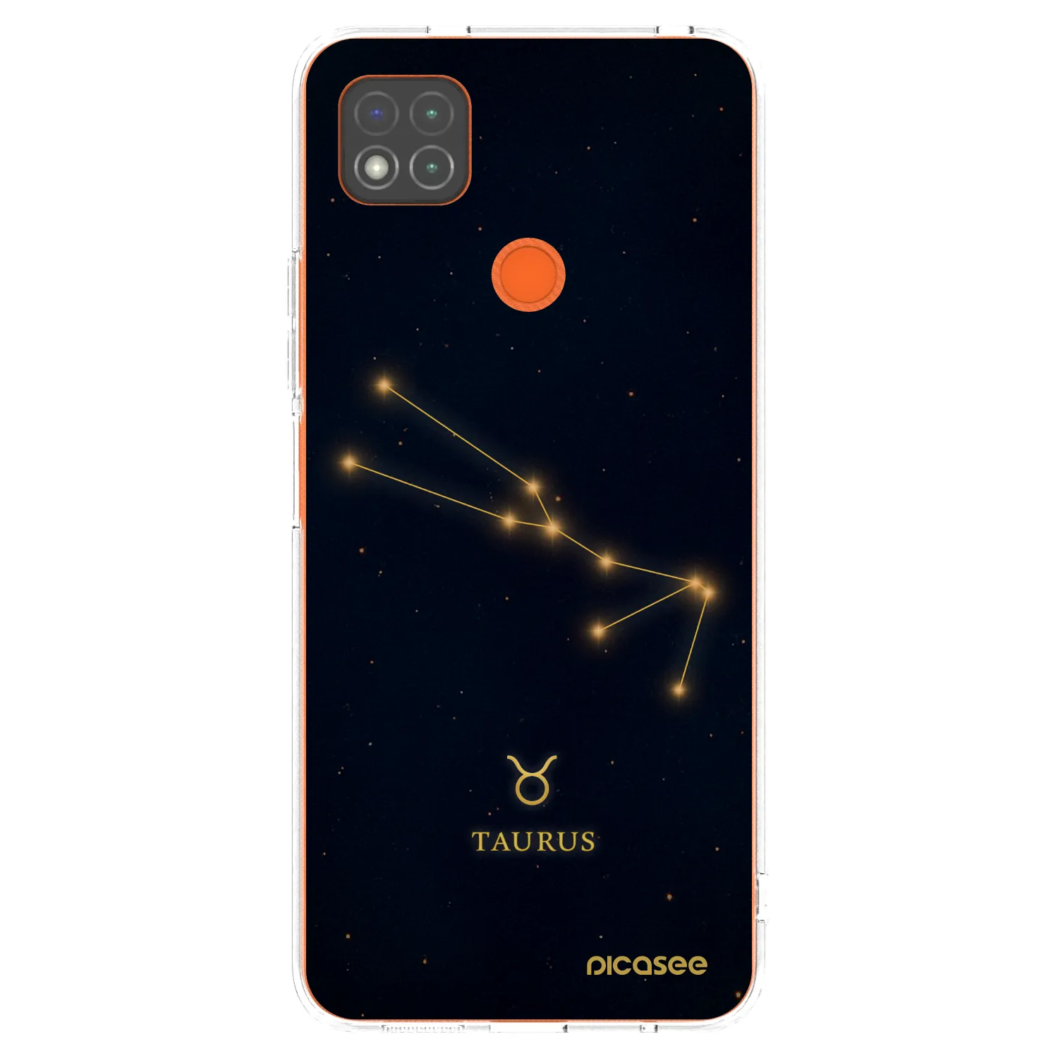 Picasee silikónový prehľadný obal pre Xiaomi Redmi 9C - TAURUS