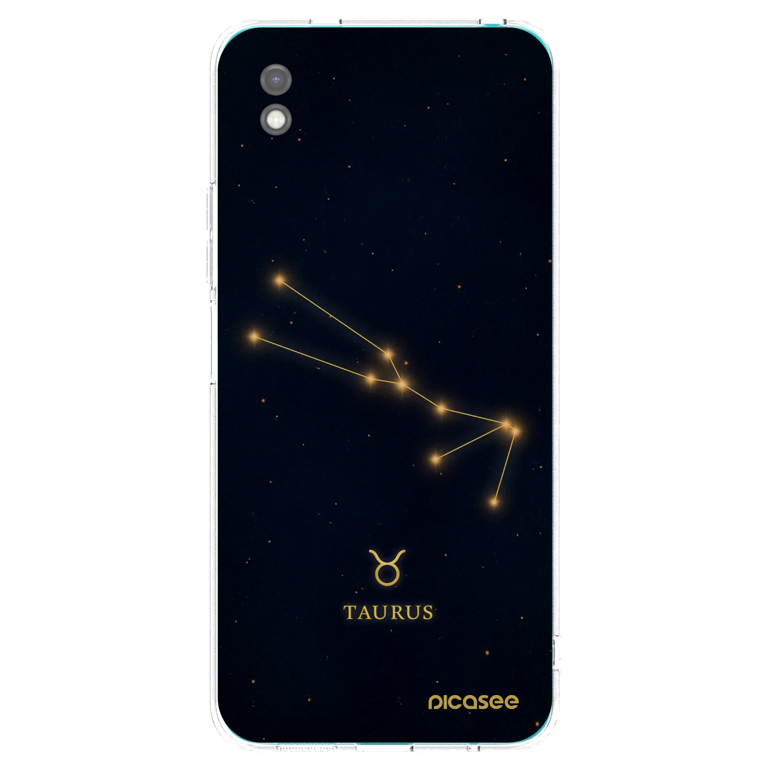 Picasee silikónový čierny obal pre Xiaomi Redmi 9A - TAURUS