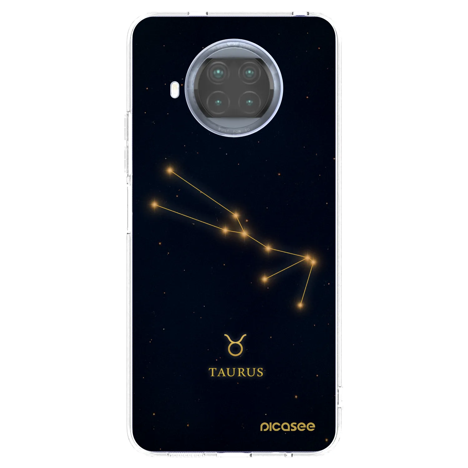 Picasee silikónový prehľadný obal pre Xiaomi Mi 10T Lite - TAURUS