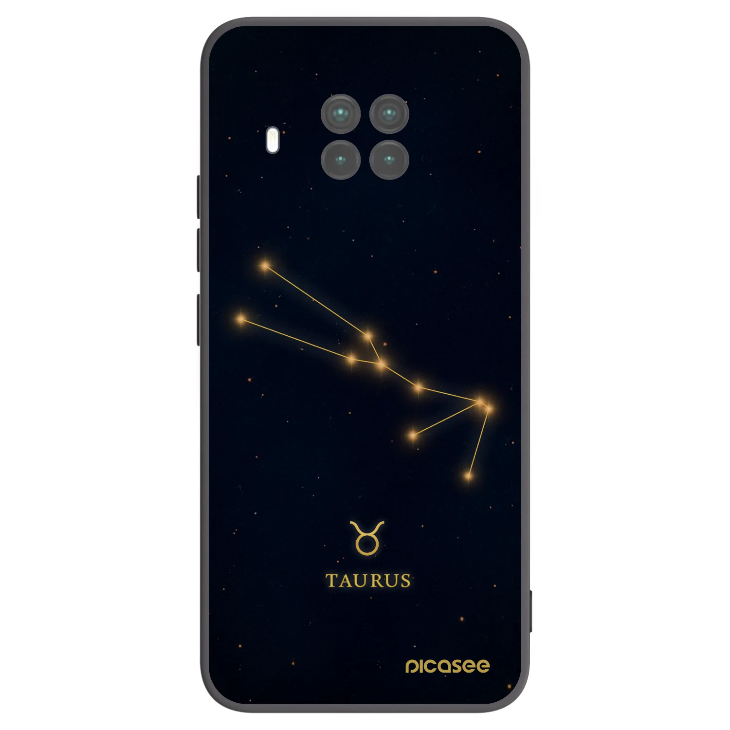 Picasee silikónový čierny obal pre Xiaomi Mi 10T Lite - TAURUS