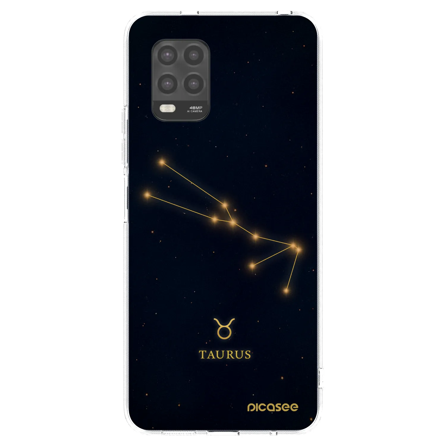 Silikónový prehľadný obal pre Xiaomi Mi 10 Lite - TAURUS