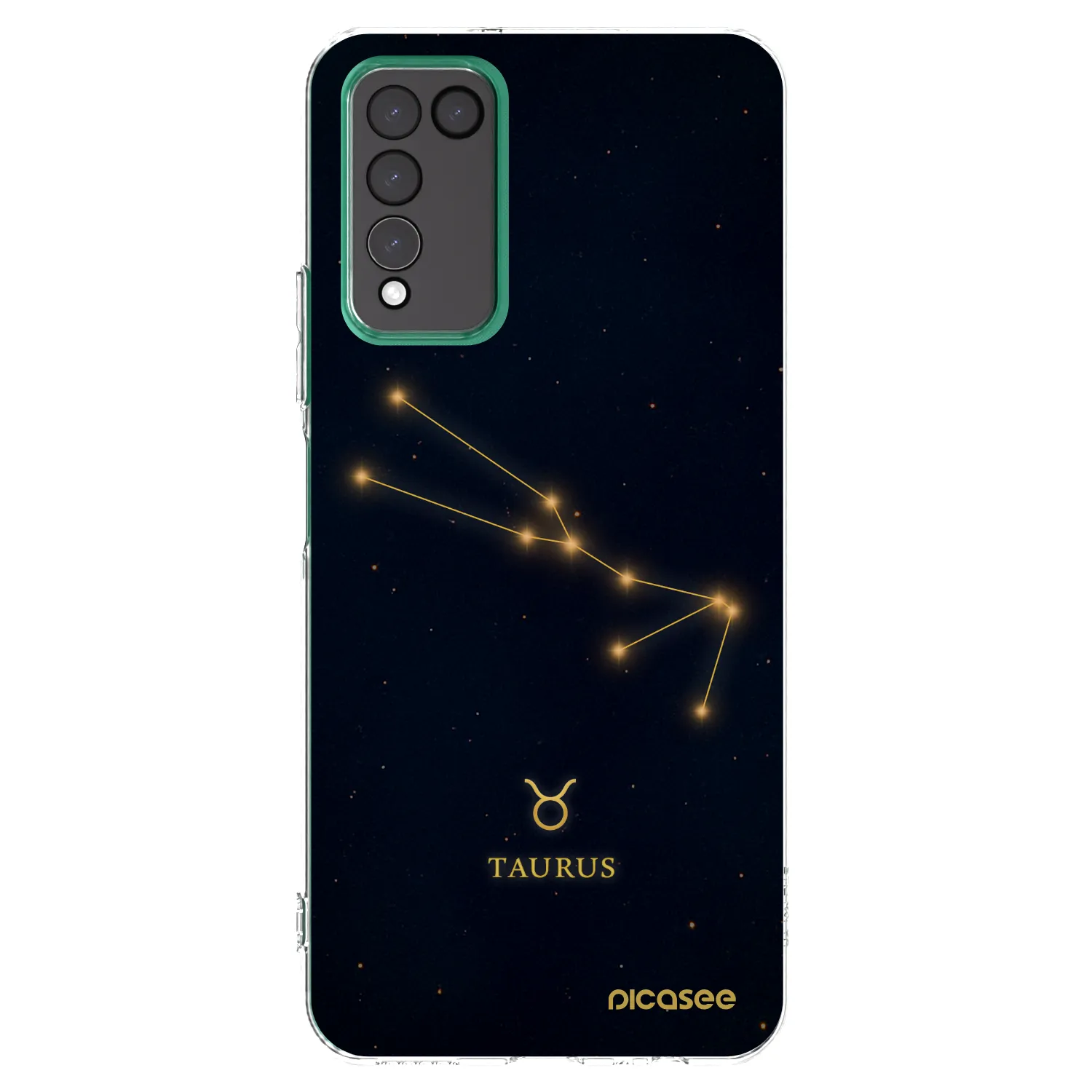 Picasee silikónový prehľadný obal pre Honor 10X Lite - TAURUS