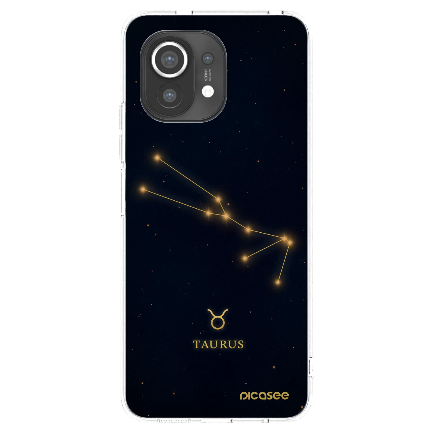 Picasee silikónový prehľadný obal pre Xiaomi Mi 11 - TAURUS