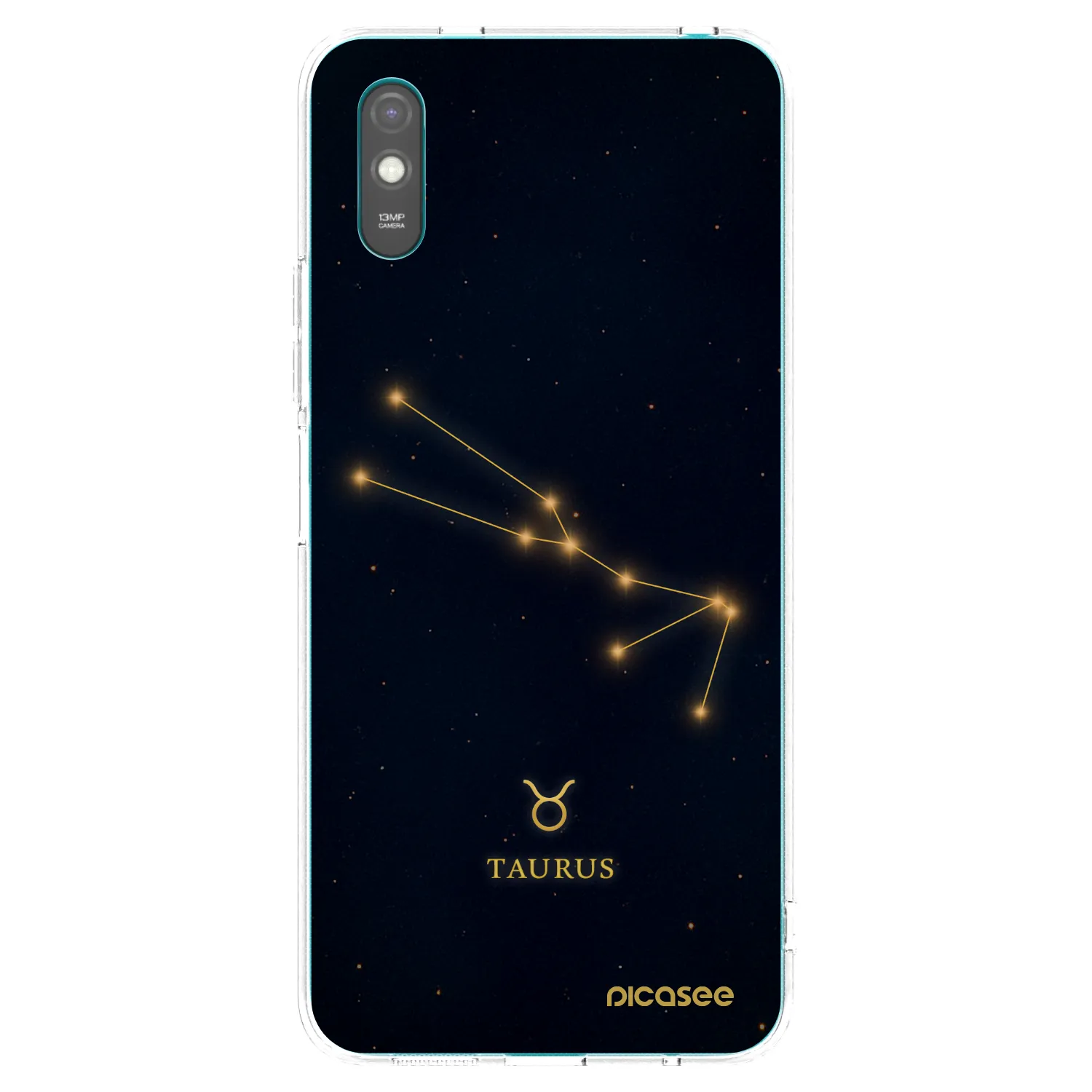 Picasee silikónový prehľadný obal pre Xiaomi Redmi 9AT - TAURUS