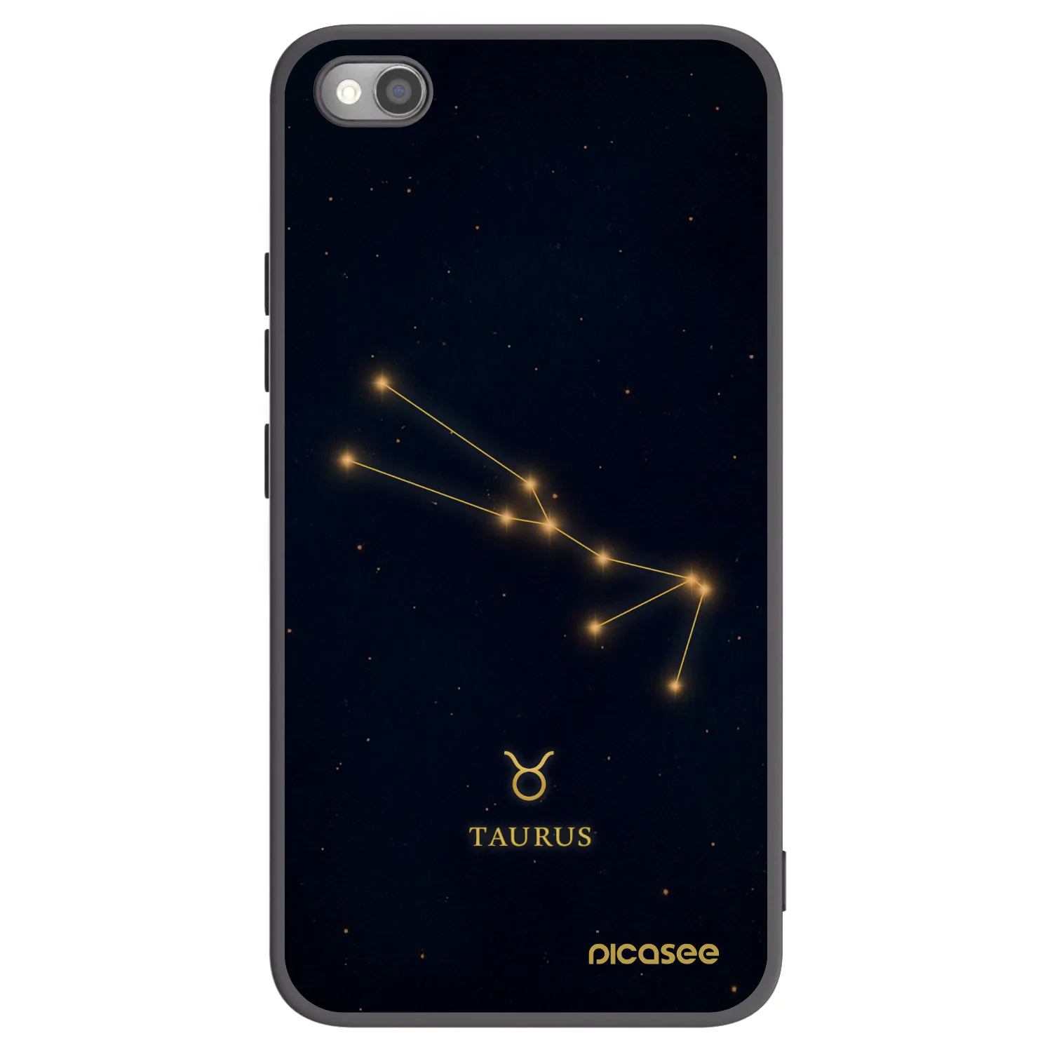 Picasee silikónový čierny obal pre Xiaomi Redmi Note 11S 5G - TAURUS