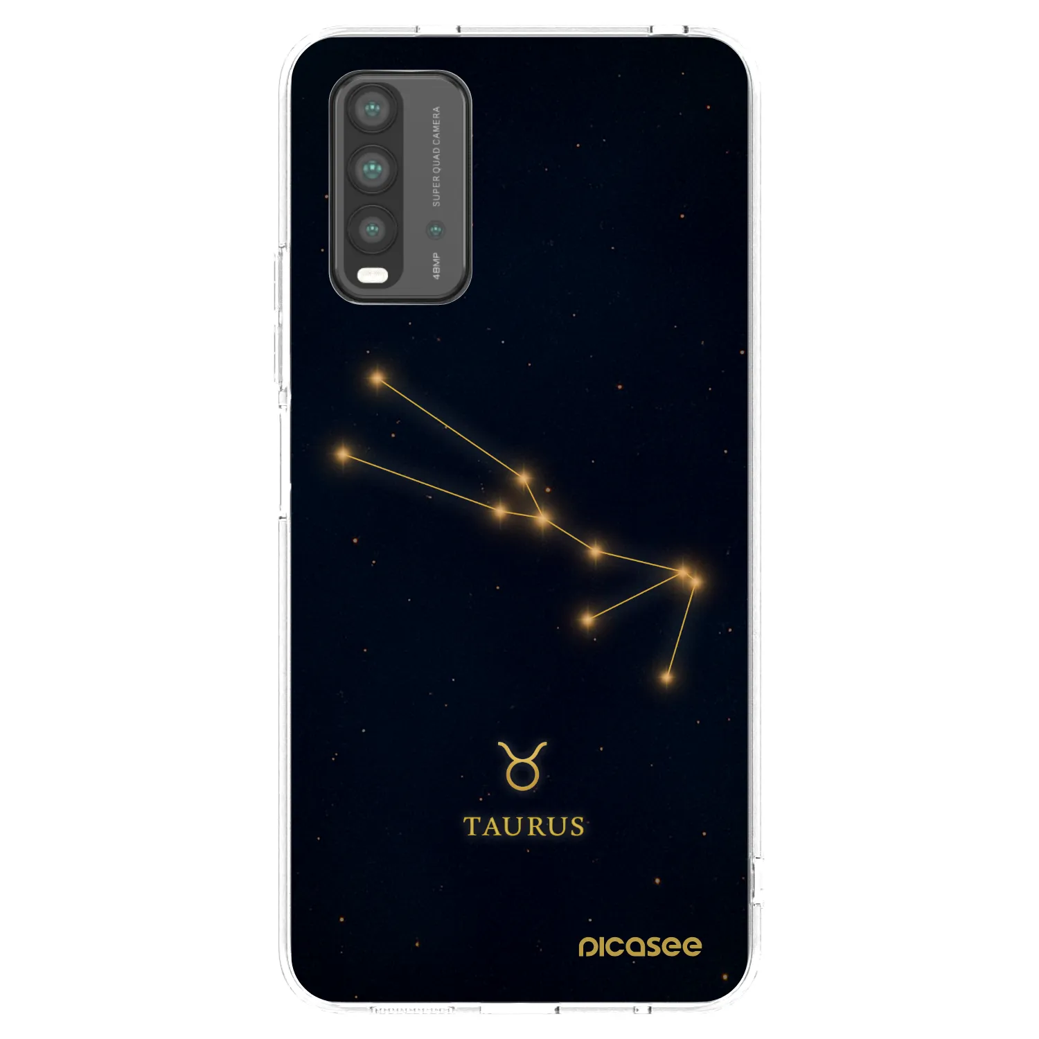 Picasee silikónový prehľadný obal pre Xiaomi Redmi 9T - TAURUS