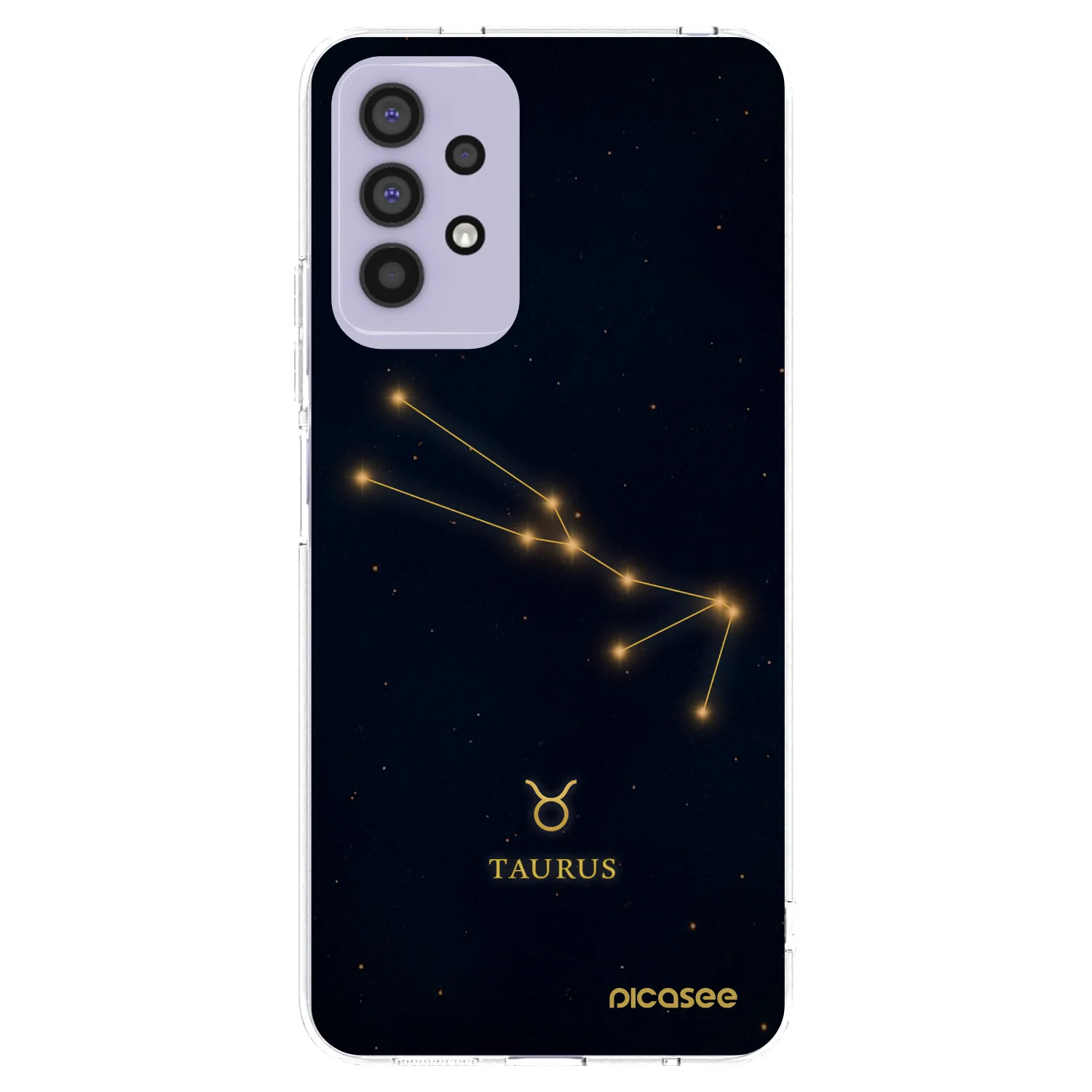 Picasee silikónový prehľadný obal pre Samsung Galaxy A32 4G SM-A325F - TAURUS