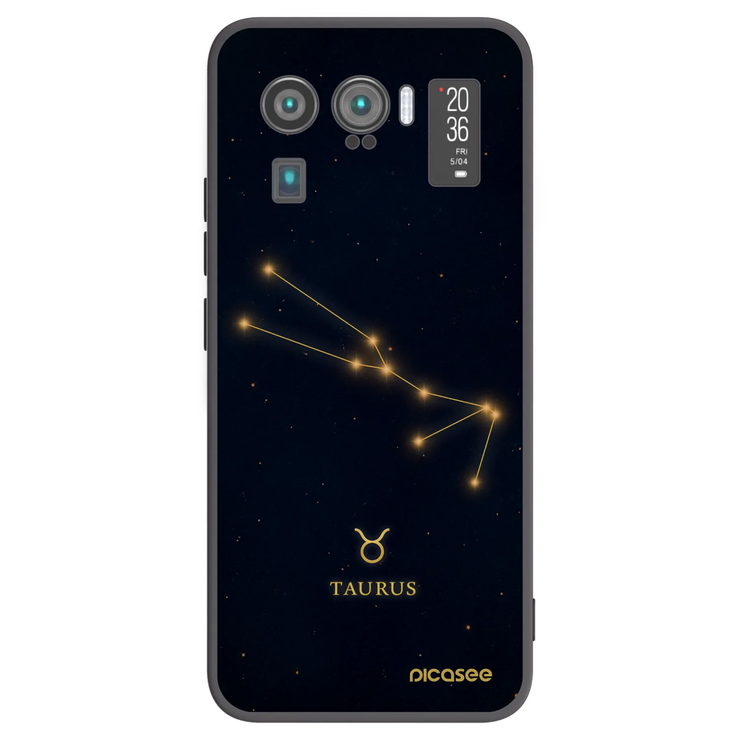 Picasee silikónový čierny obal pre Xiaomi Mi 11 Ultra - TAURUS