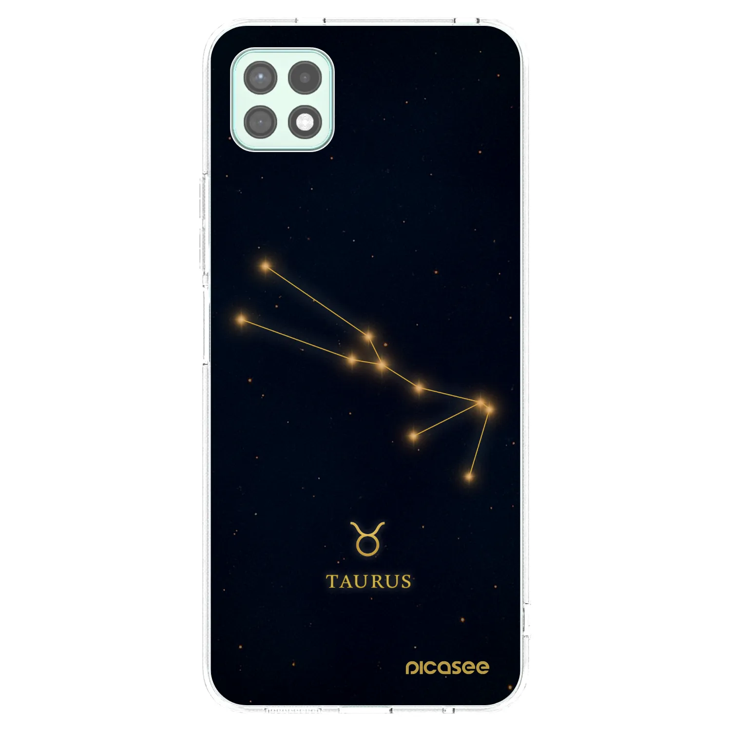 Picasee silikónový prehľadný obal pre Samsung Galaxy A22 A226B 5G - TAURUS