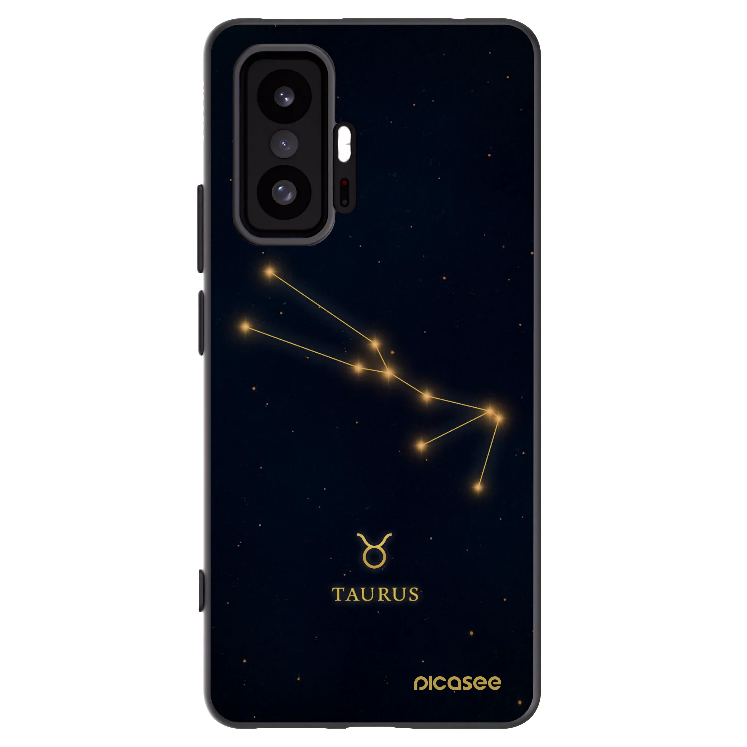Picasee silikónový čierny obal pre Xiaomi 11T Pro - TAURUS