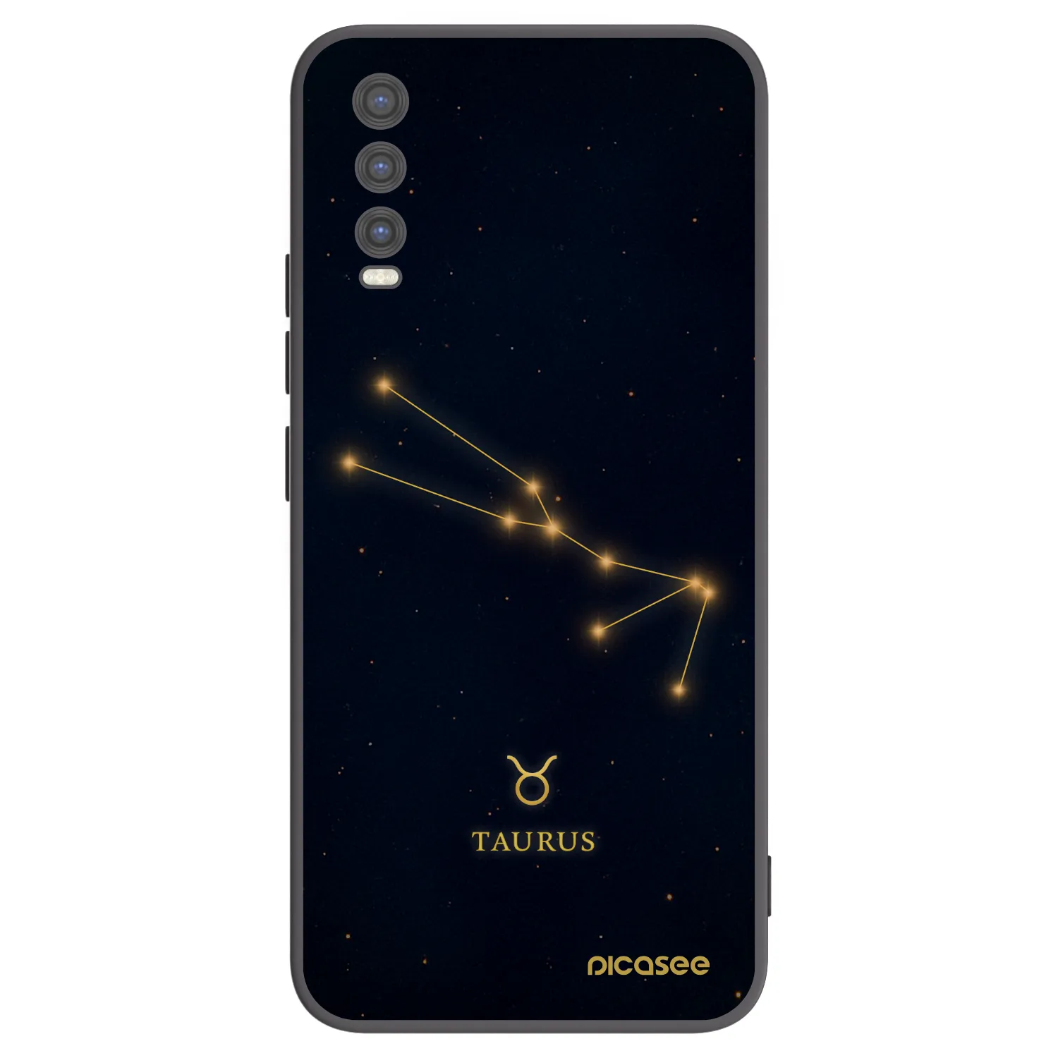 Picasee silikónový čierny obal pre Vivo Y20s - TAURUS