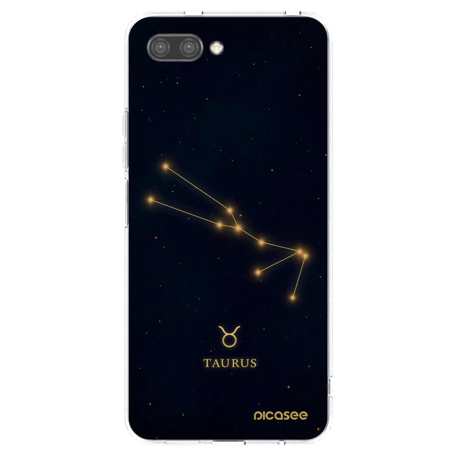 Picasee silikónový prehľadný obal pre Honor 10 - TAURUS