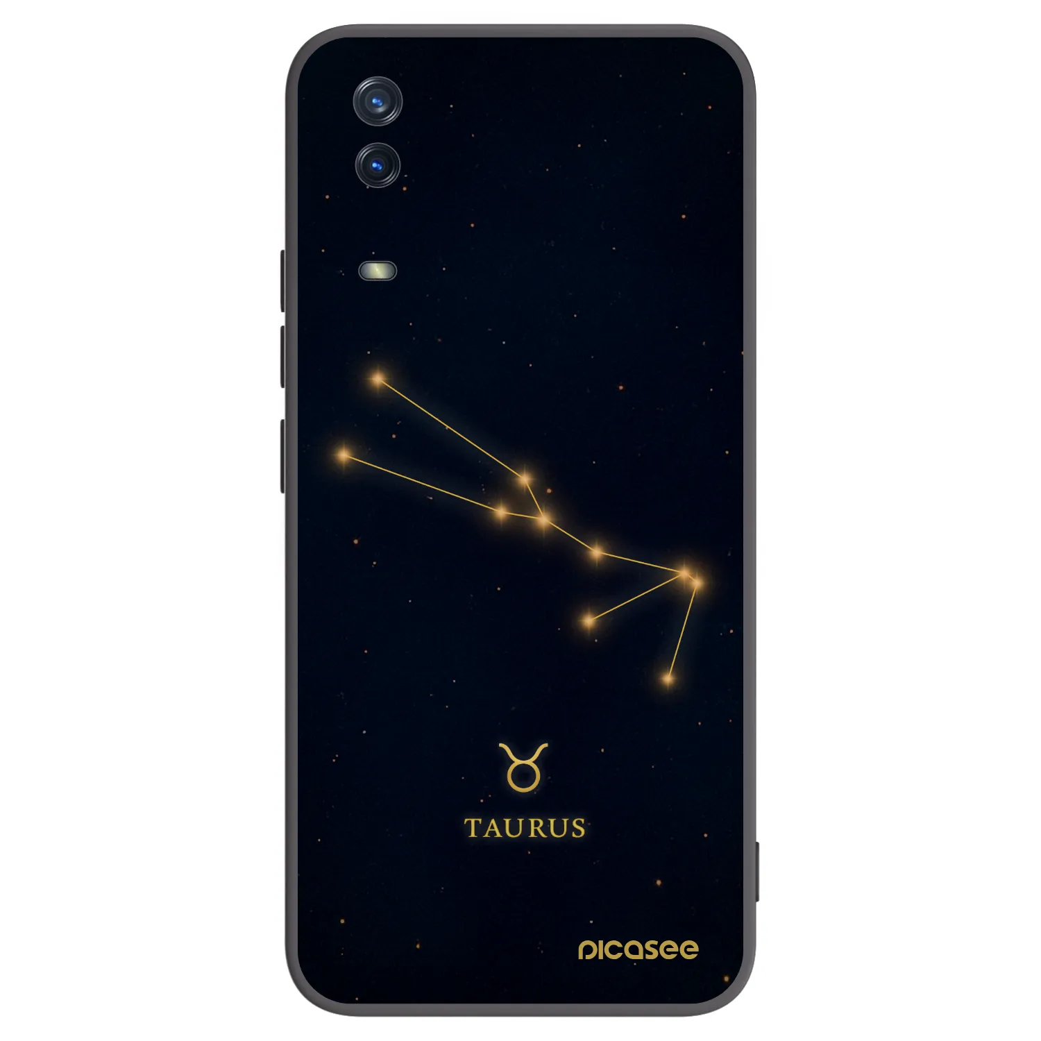 Picasee silikónový čierny obal pre Vivo Y11s - TAURUS