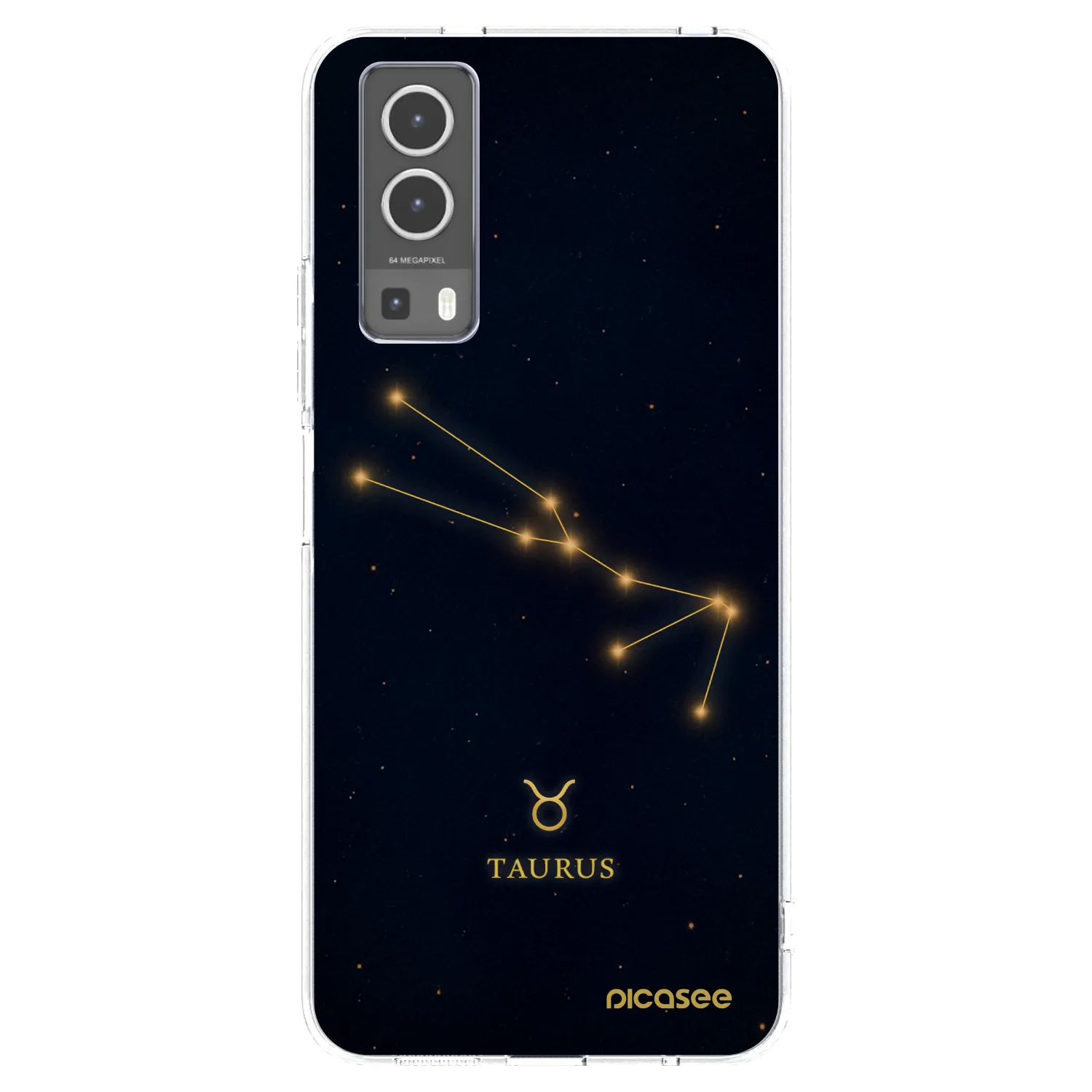 Picasee silikónový prehľadný obal pre Vivo Y72 5G - TAURUS