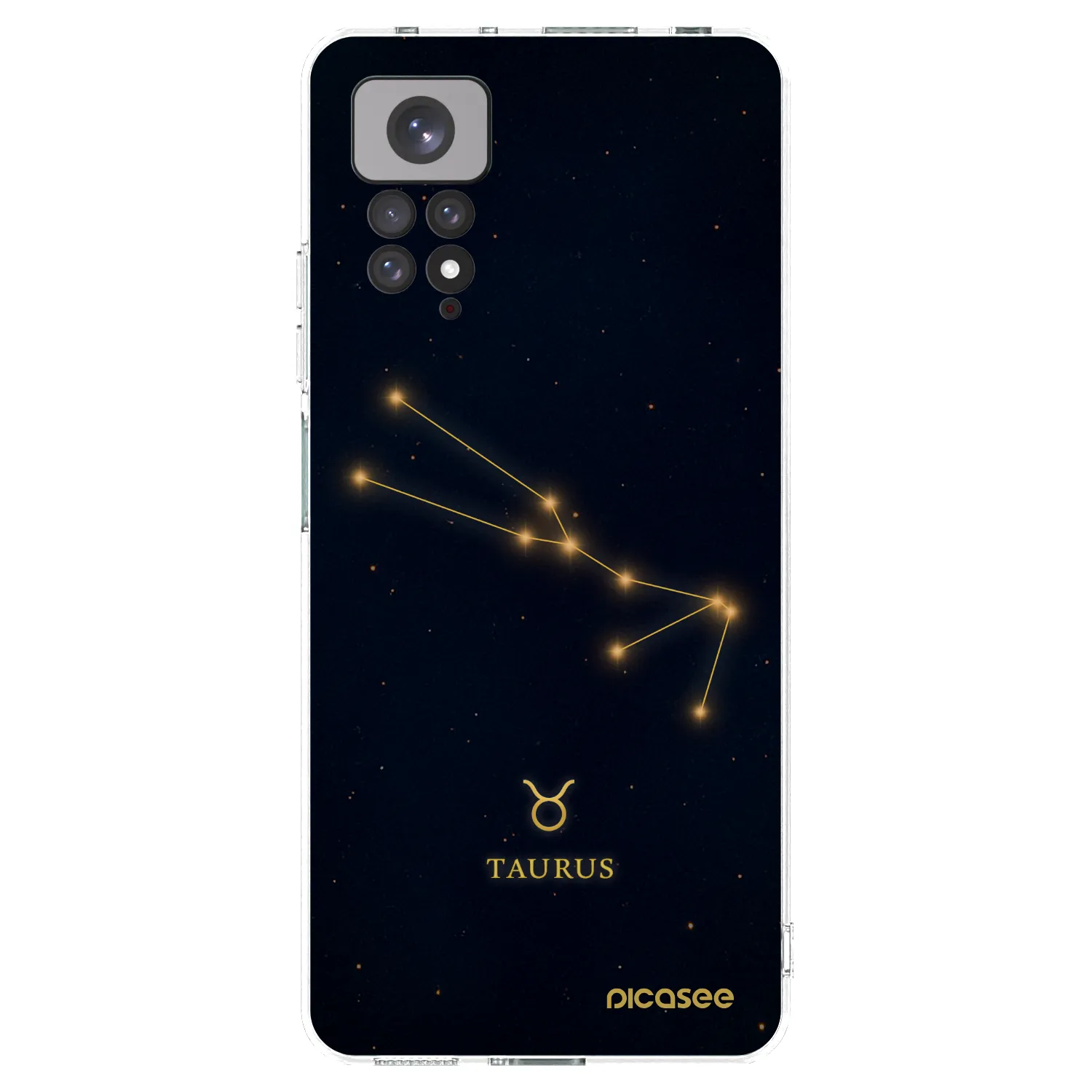Picasee silikónový prehľadný obal pre Xiaomi Redmi Note 11 - TAURUS