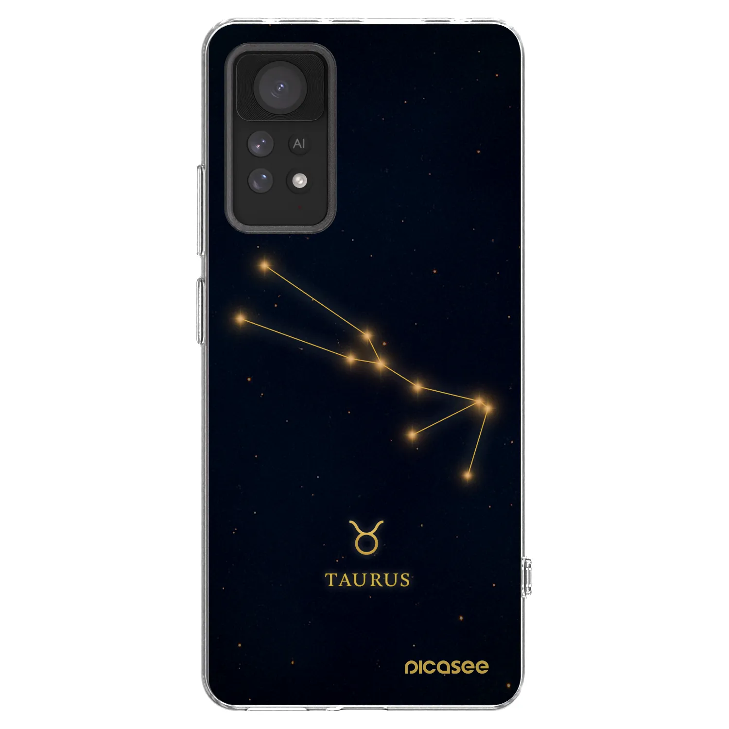 Picasee silikónový prehľadný obal pre Xiaomi Redmi Note 11 Pro - TAURUS