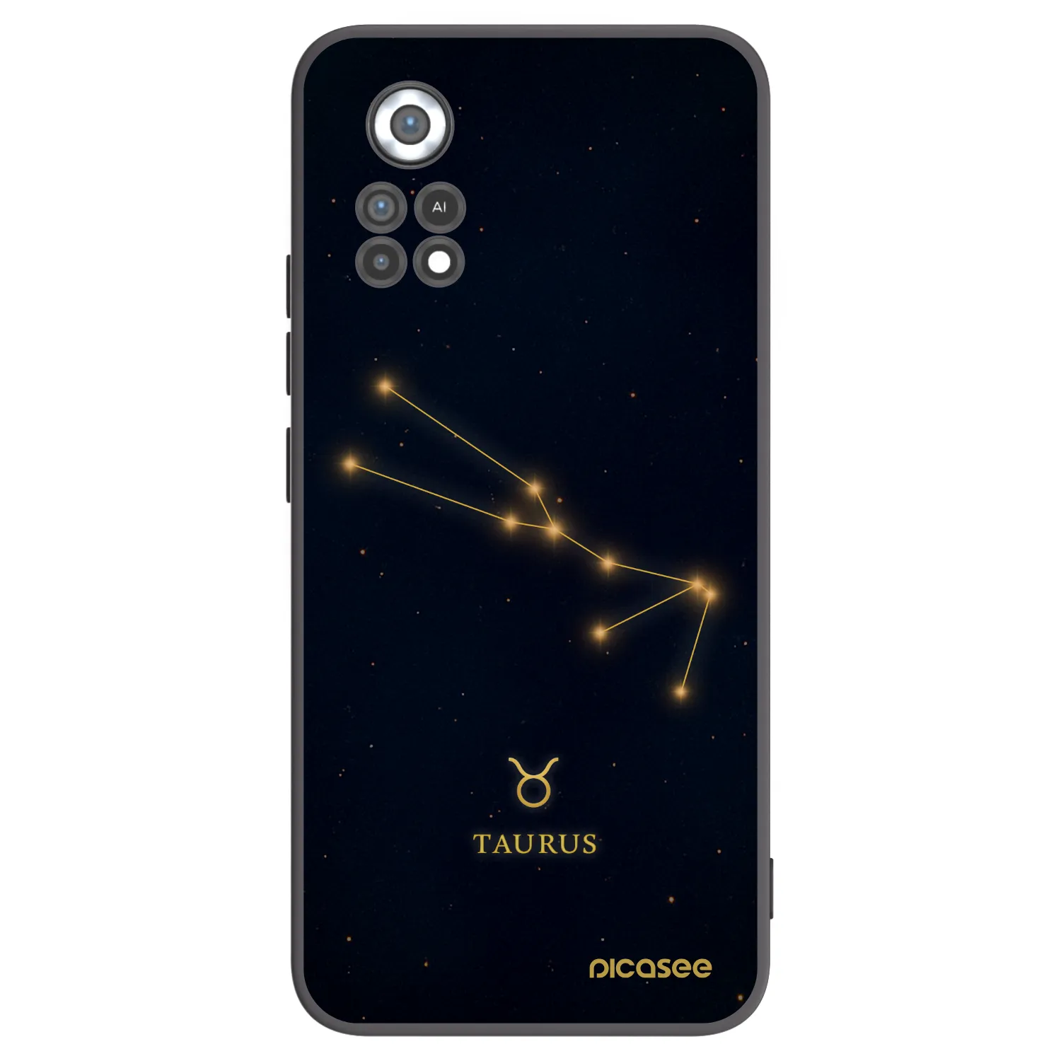 Picasee silikónový čierny obal pre Xiaomi Poco X4 Pro 5G - TAURUS