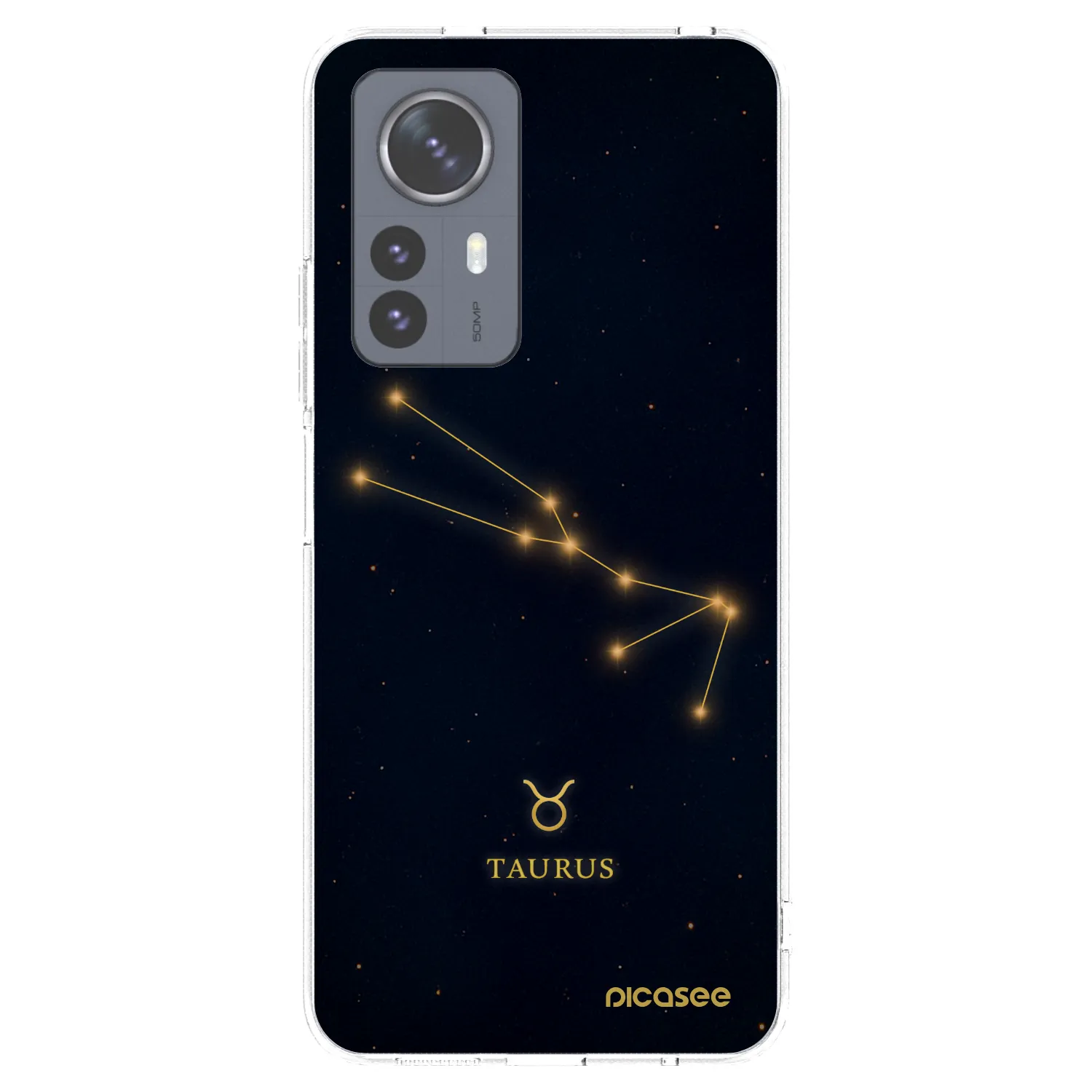 Picasee silikónový prehľadný obal pre Xiaomi 12 Pro - TAURUS