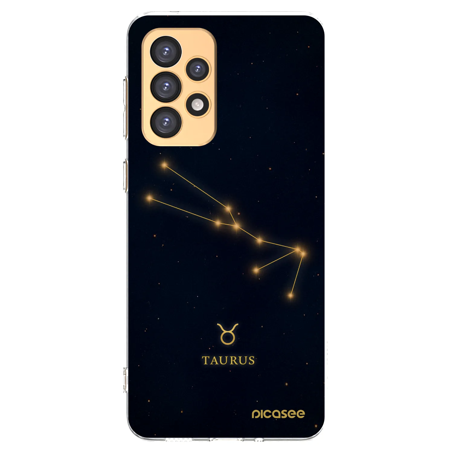 Picasee silikónový prehľadný obal pre Samsung Galaxy A33 5G A336 - TAURUS