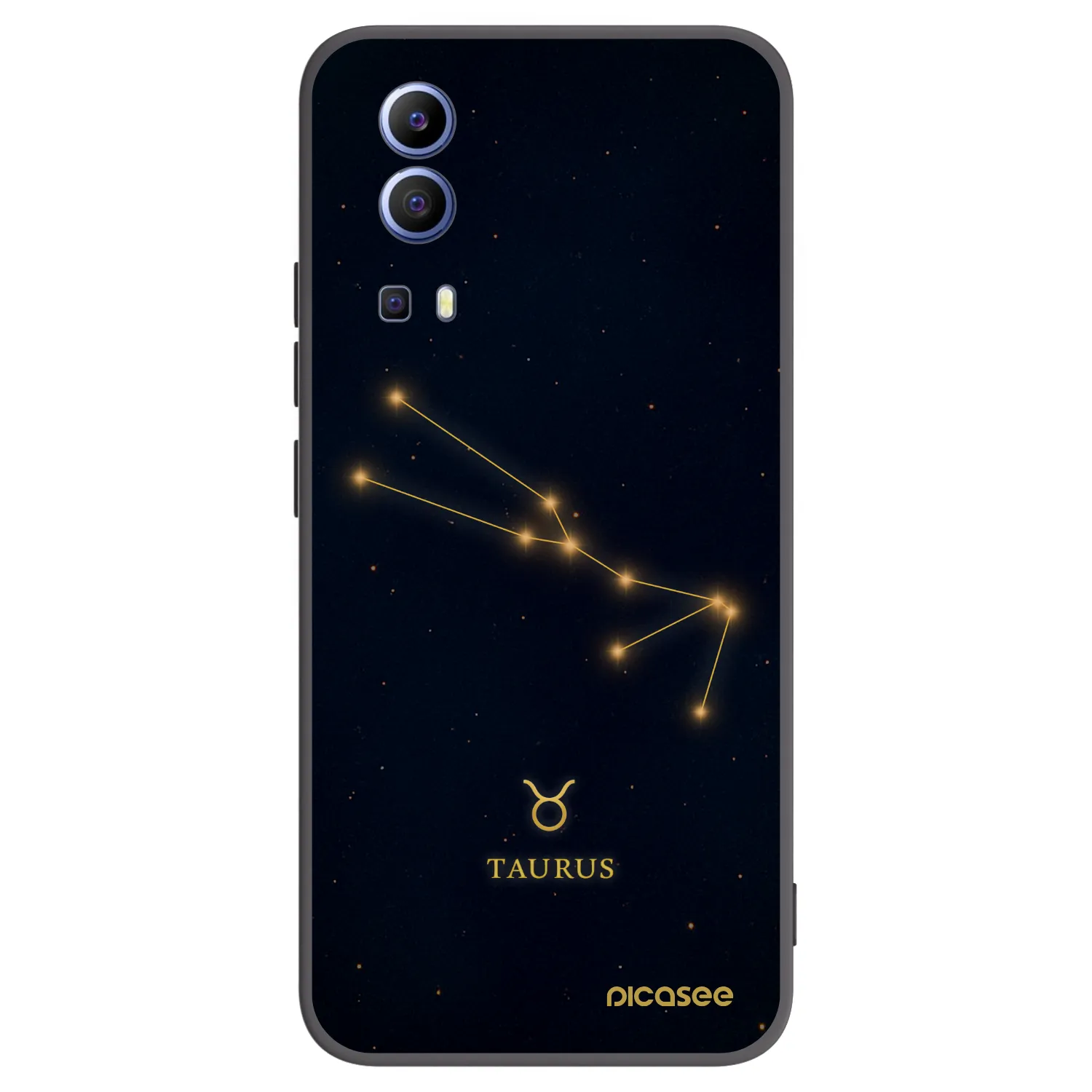 Picasee silikónový čierny obal pre Vivo Y52 5G - TAURUS