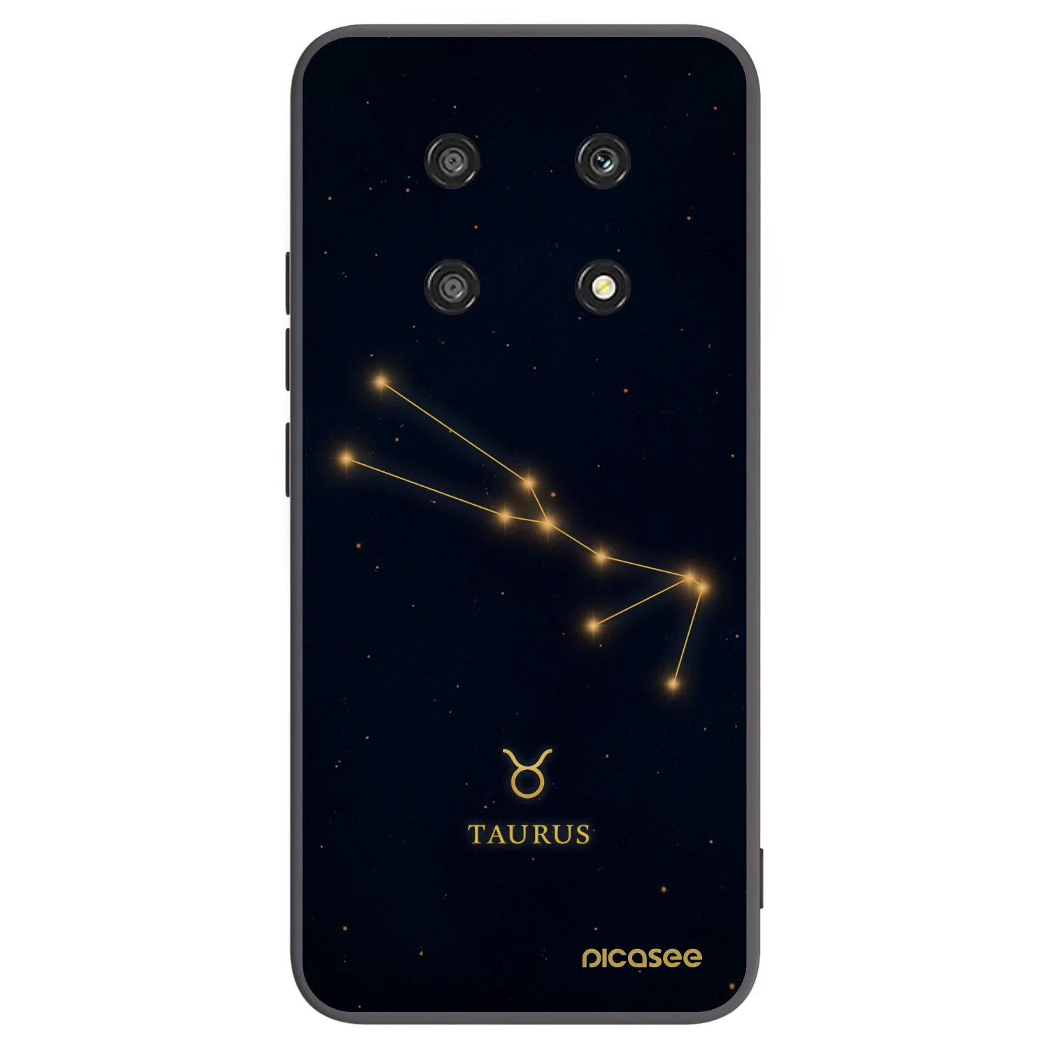 Picasee silikónový čierny obal pre Honor Magic4 Lite 5G - TAURUS