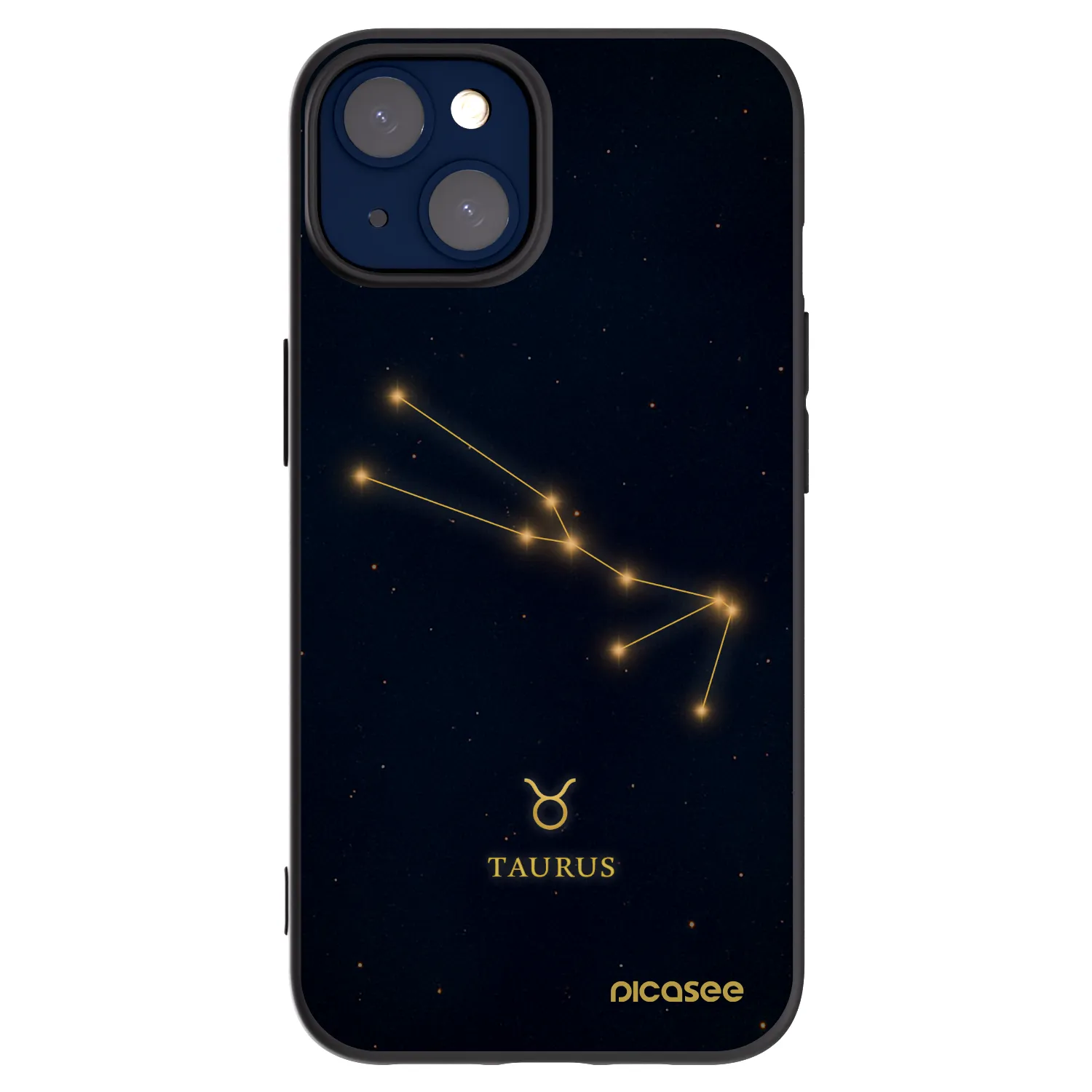 Silikónový čierny obal pre Apple iPhone 14 - TAURUS