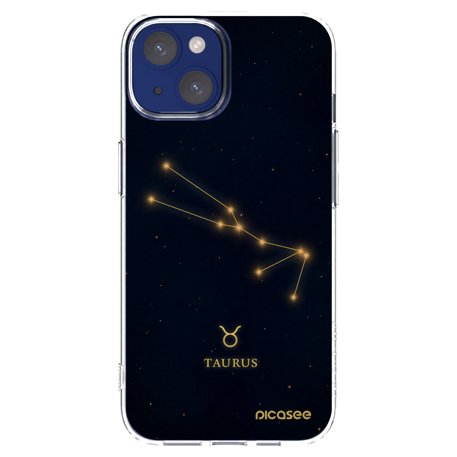 Silikónový prehľadný obal pre Apple iPhone 14 - TAURUS
