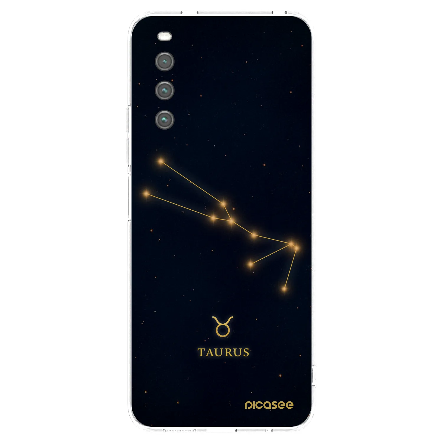 Picasee silikónový prehľadný obal pre Sony Xperia 10 IV 5G - TAURUS
