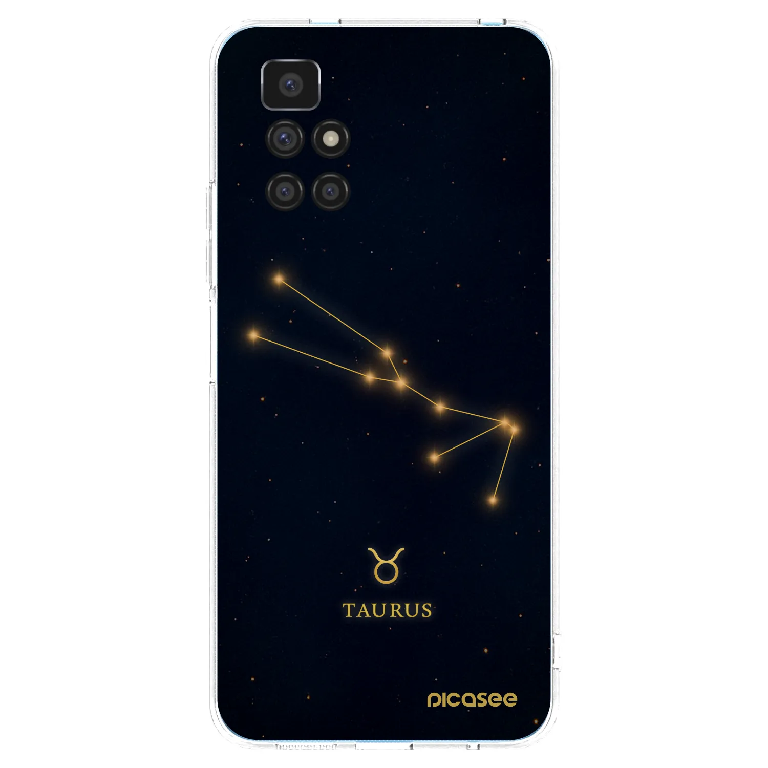 Picasee silikónový prehľadný obal pre Xiaomi Redmi 10 (2022) - TAURUS