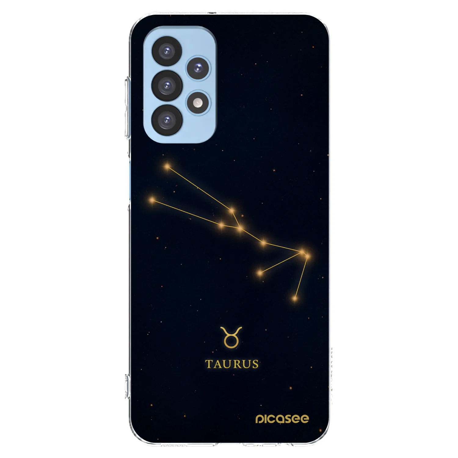 Picasee silikónový prehľadný obal pre Samsung Galaxy A23 A235F 4G - TAURUS