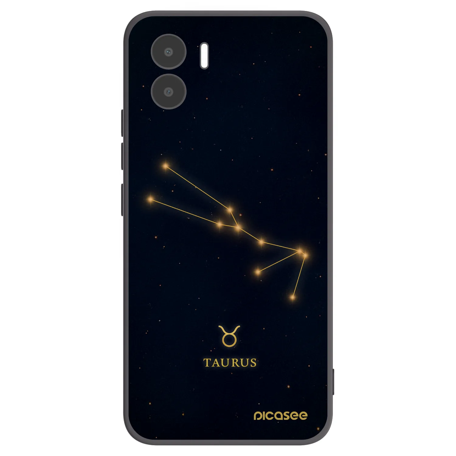 Picasee silikónový čierny obal pre Xiaomi Redmi A1 - TAURUS