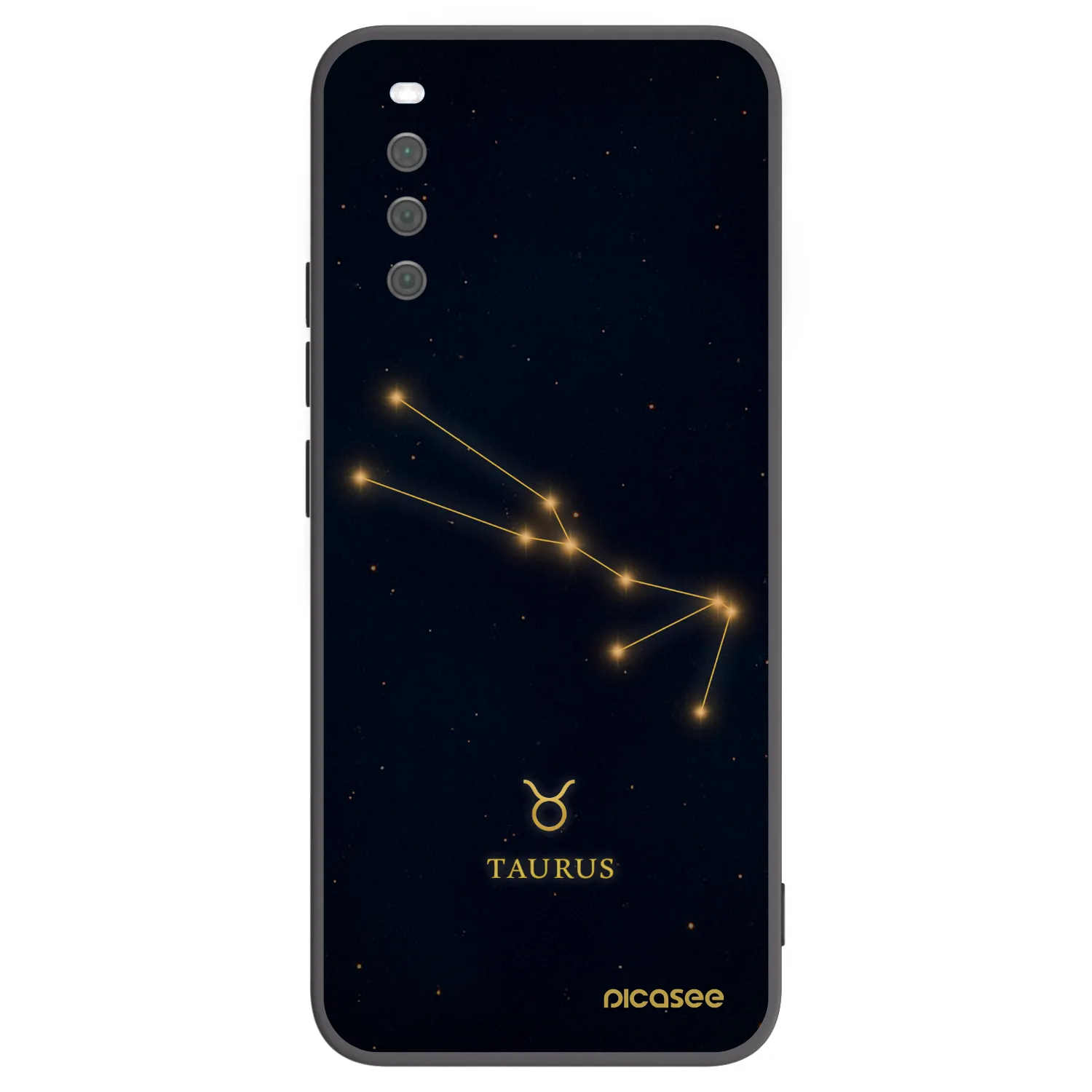 Picasee silikónový čierny obal pre Sony Xperia 10 III - TAURUS