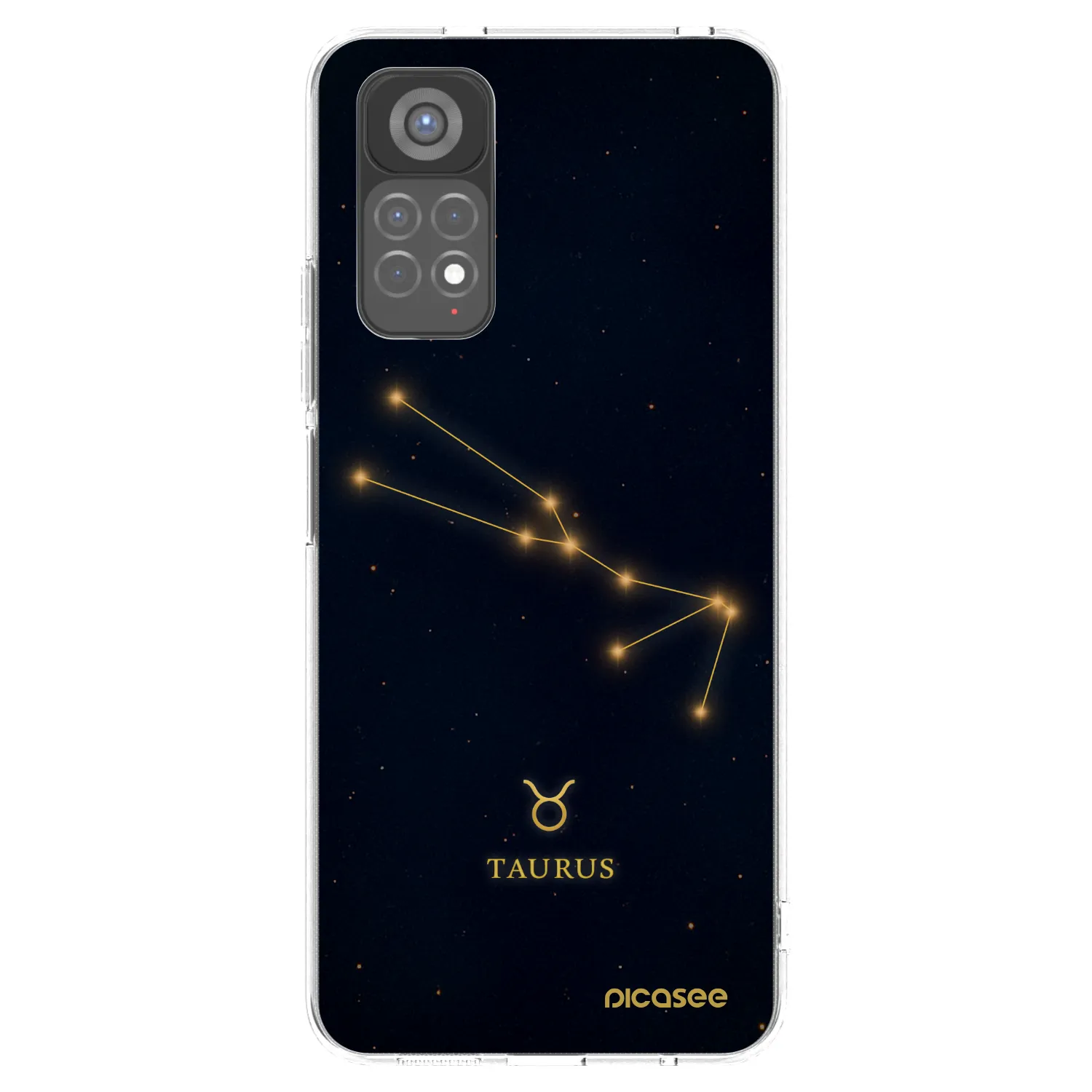 Picasee silikónový prehľadný obal pre Xiaomi Redmi Note 11S 5G - TAURUS
