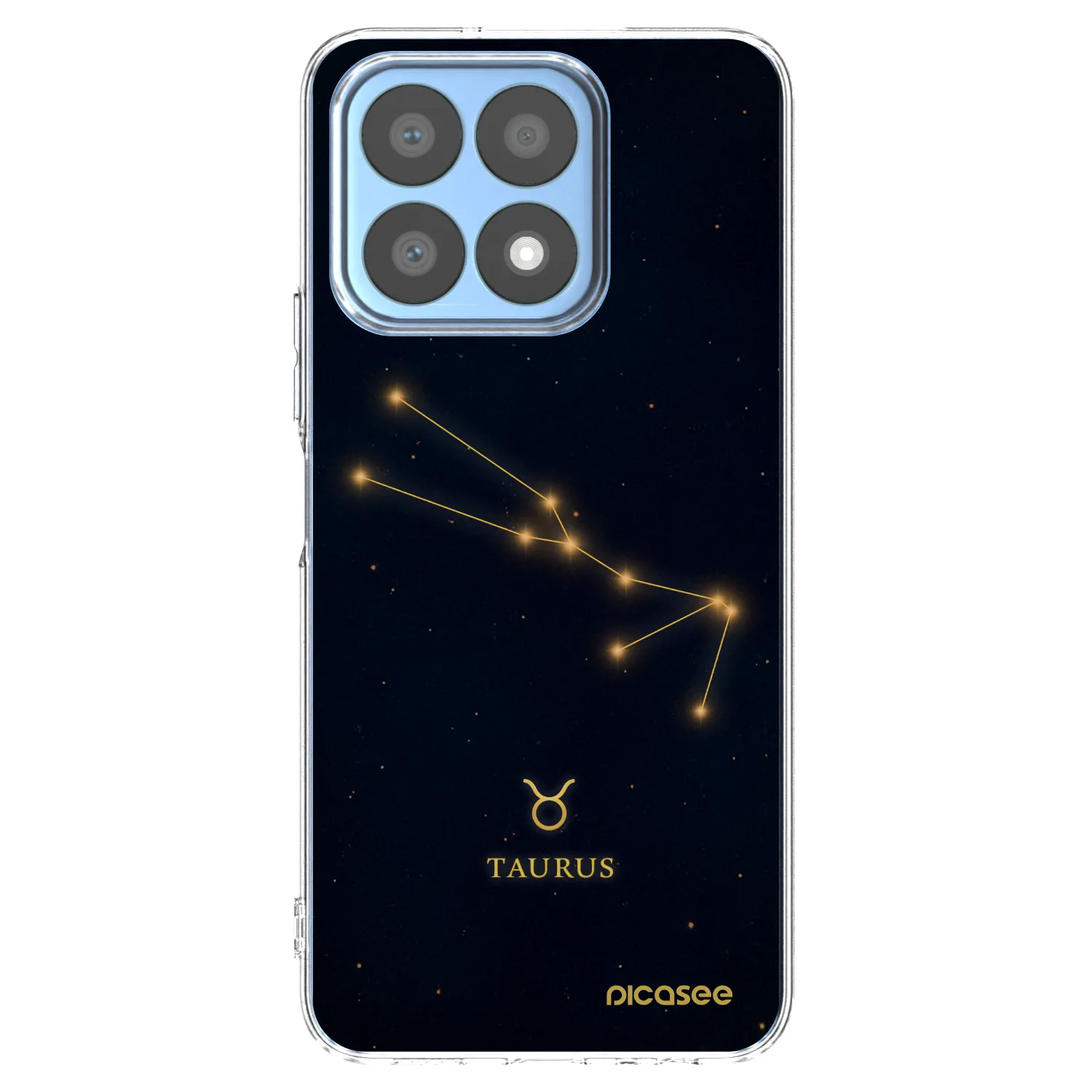 Picasee silikónový prehľadný obal pre Honor X8a - TAURUS