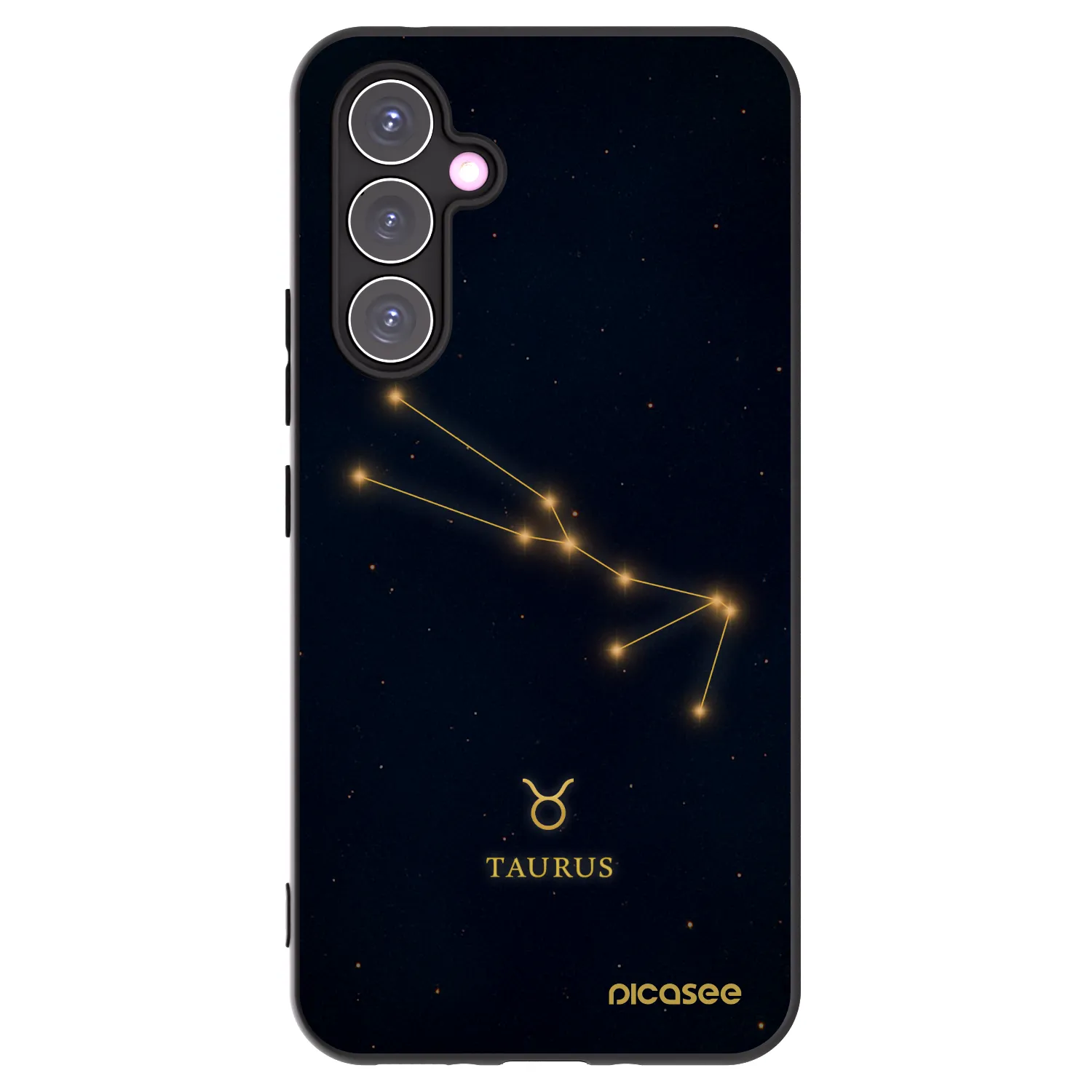 Picasee silikónový čierny obal pre Samsung Galaxy A54 5G A546B - TAURUS