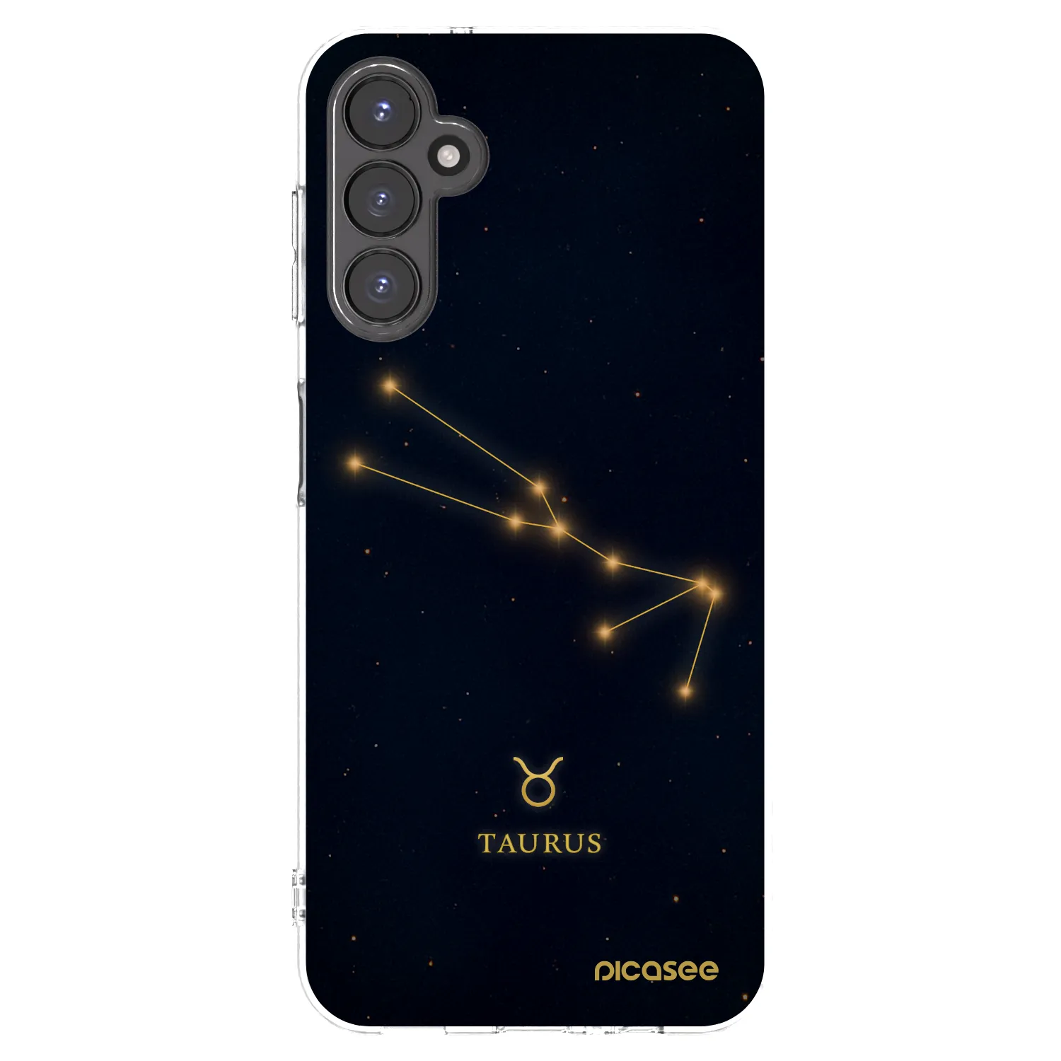Picasee silikónový prehľadný obal pre Samsung Galaxy A14 4G A145R - TAURUS