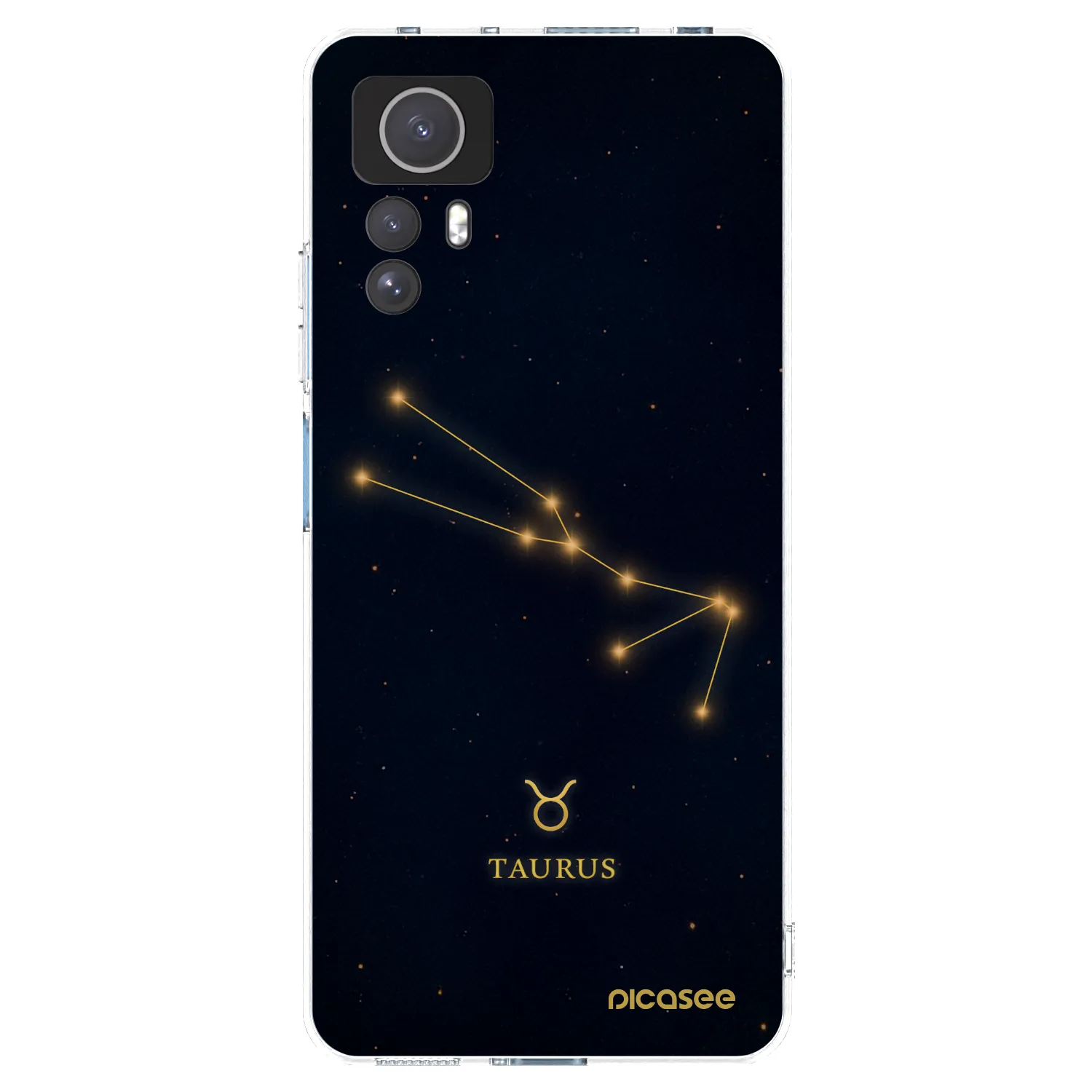 Picasee silikónový prehľadný obal pre Xiaomi Redmi Note 12S - TAURUS