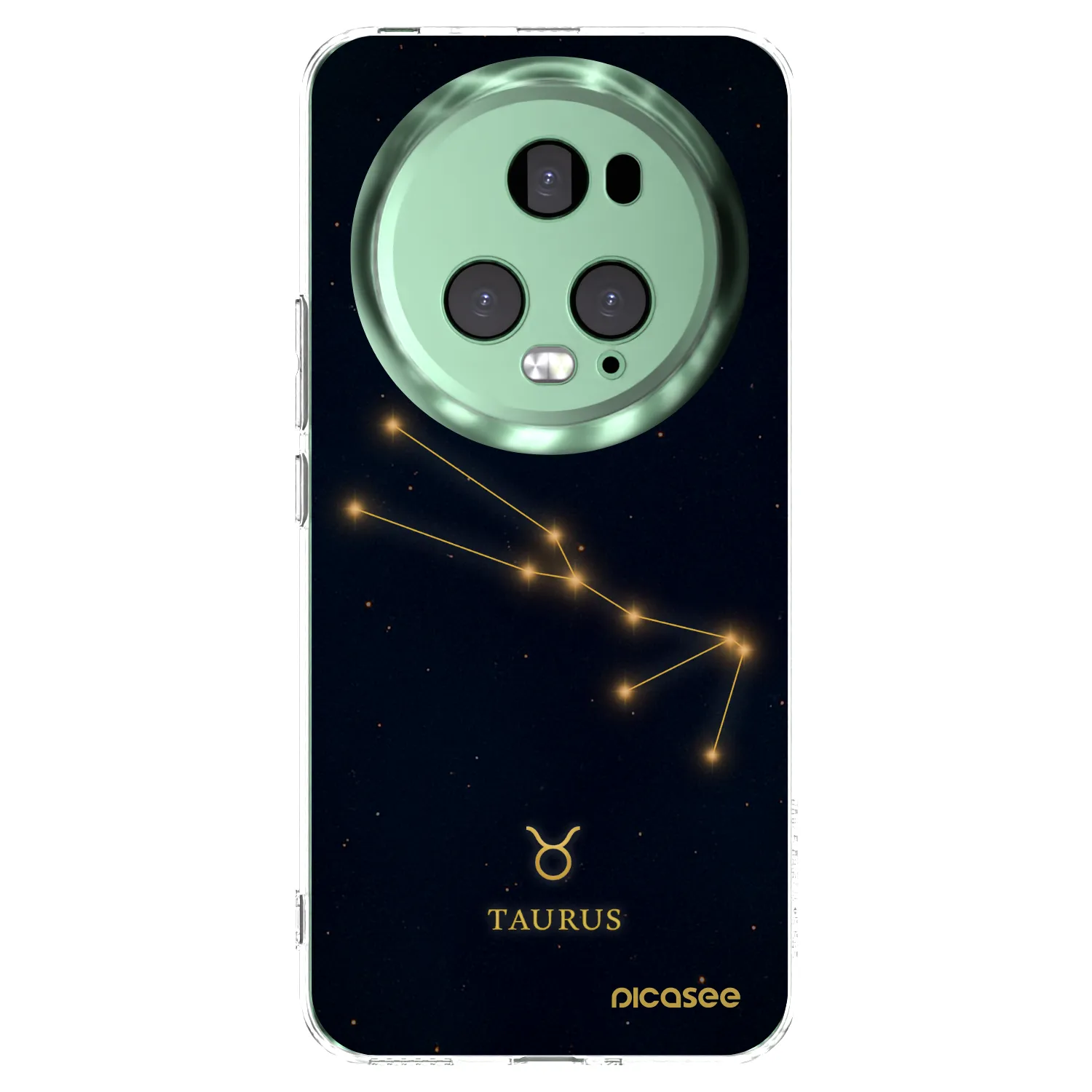 Picasee silikónový prehľadný obal pre Honor Magic5 Pro - TAURUS