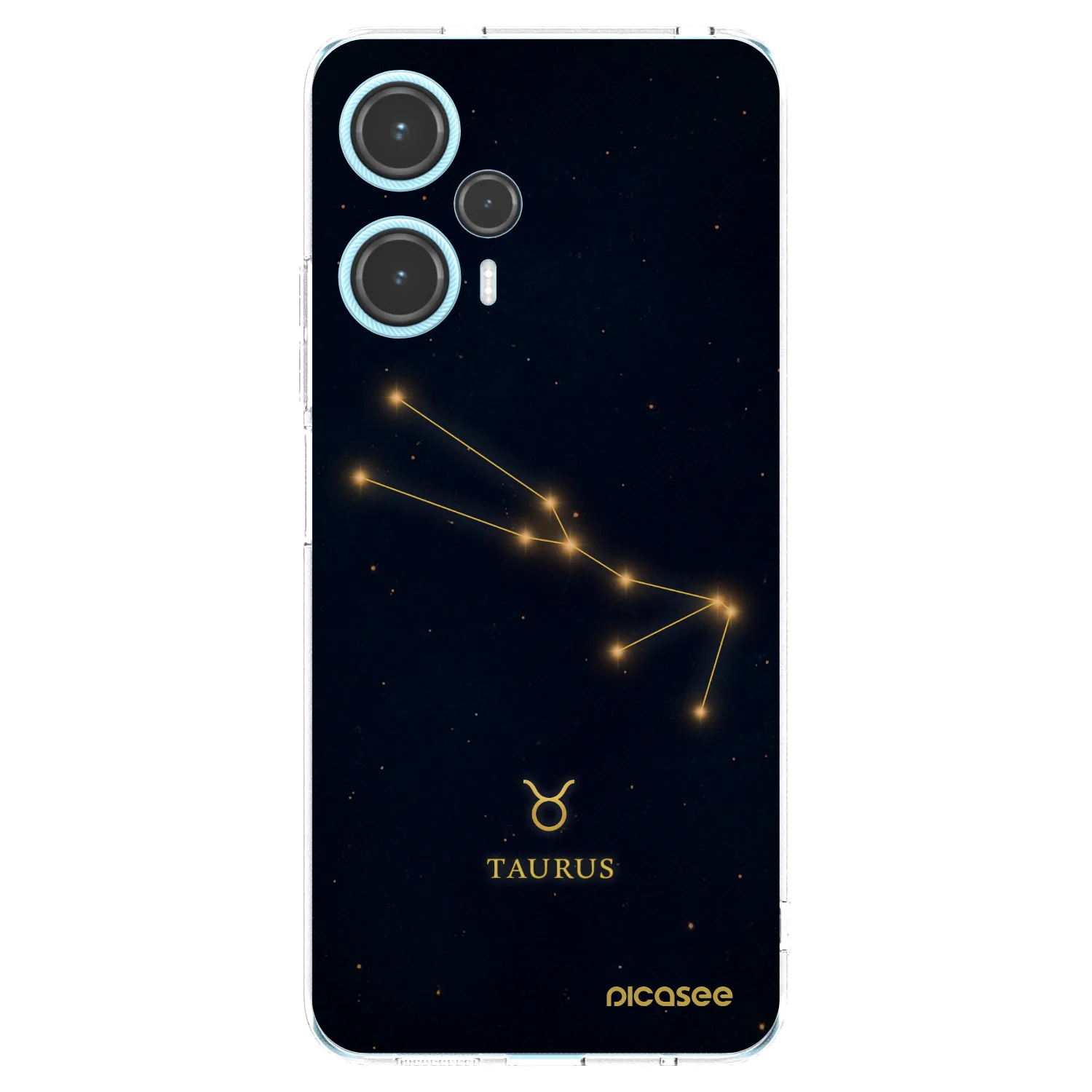 Picasee silikónový prehľadný obal pre Xiaomi Poco F5 - TAURUS