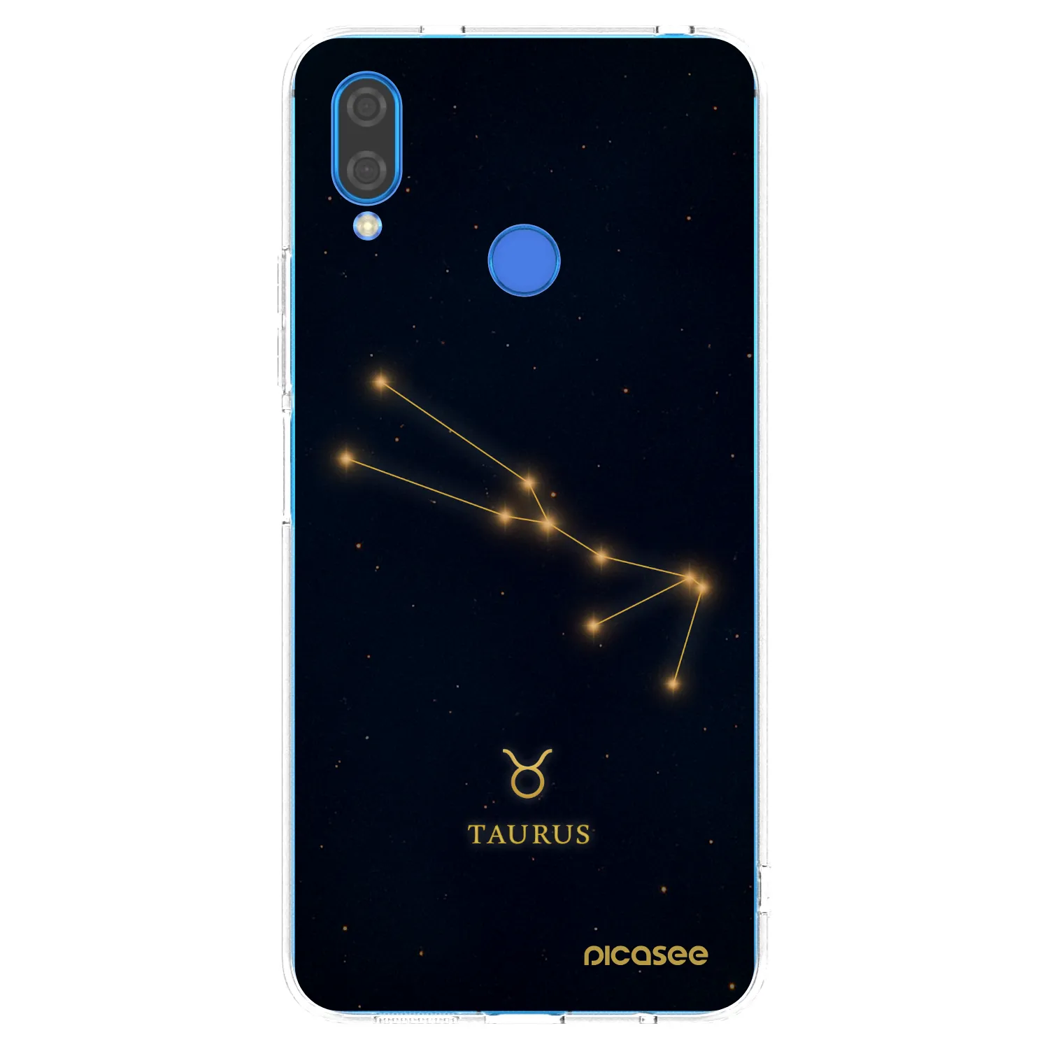 Picasee silikónový prehľadný obal pre Huawei Nova 3 - TAURUS