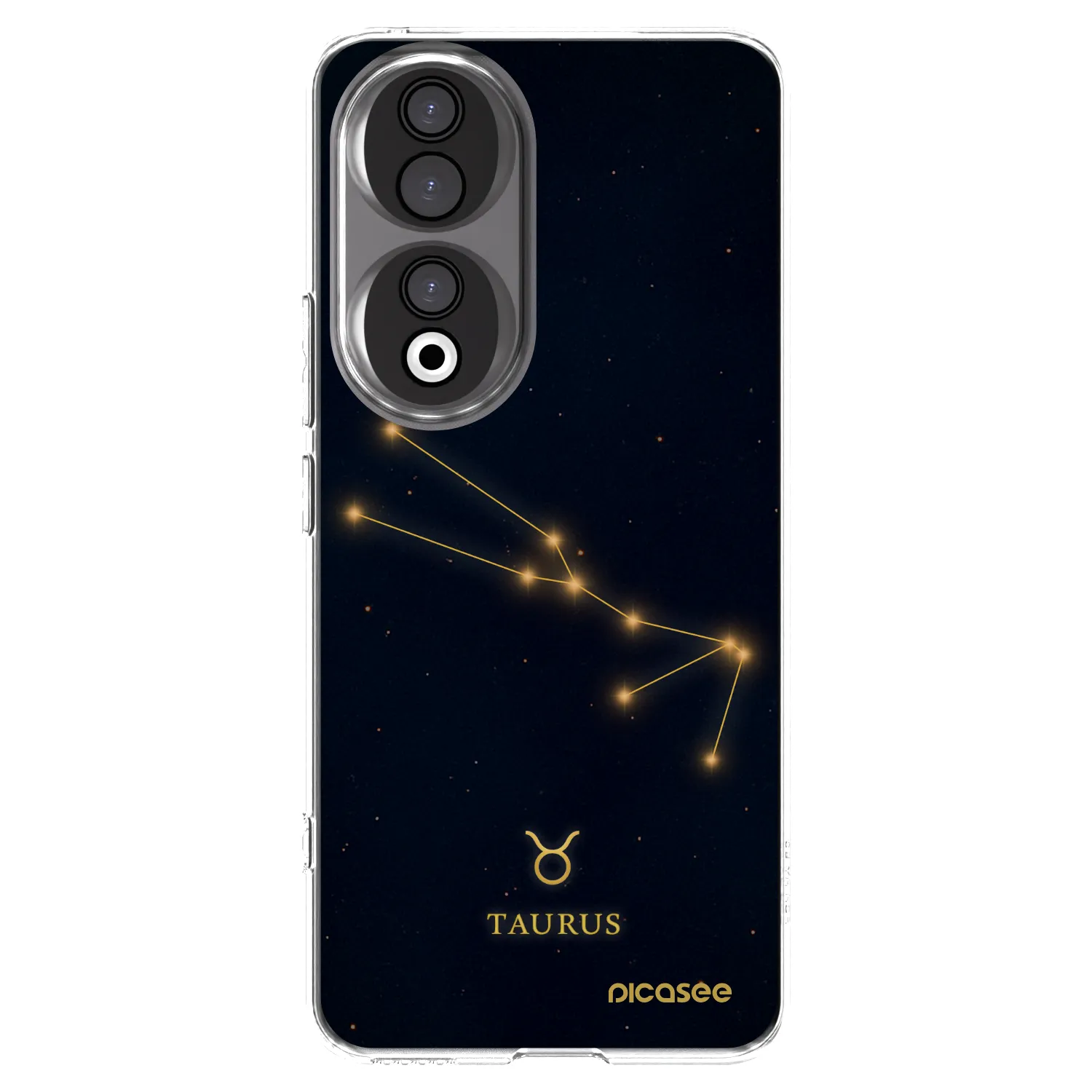 Picasee silikónový prehľadný obal pre Honor 90 5G - TAURUS