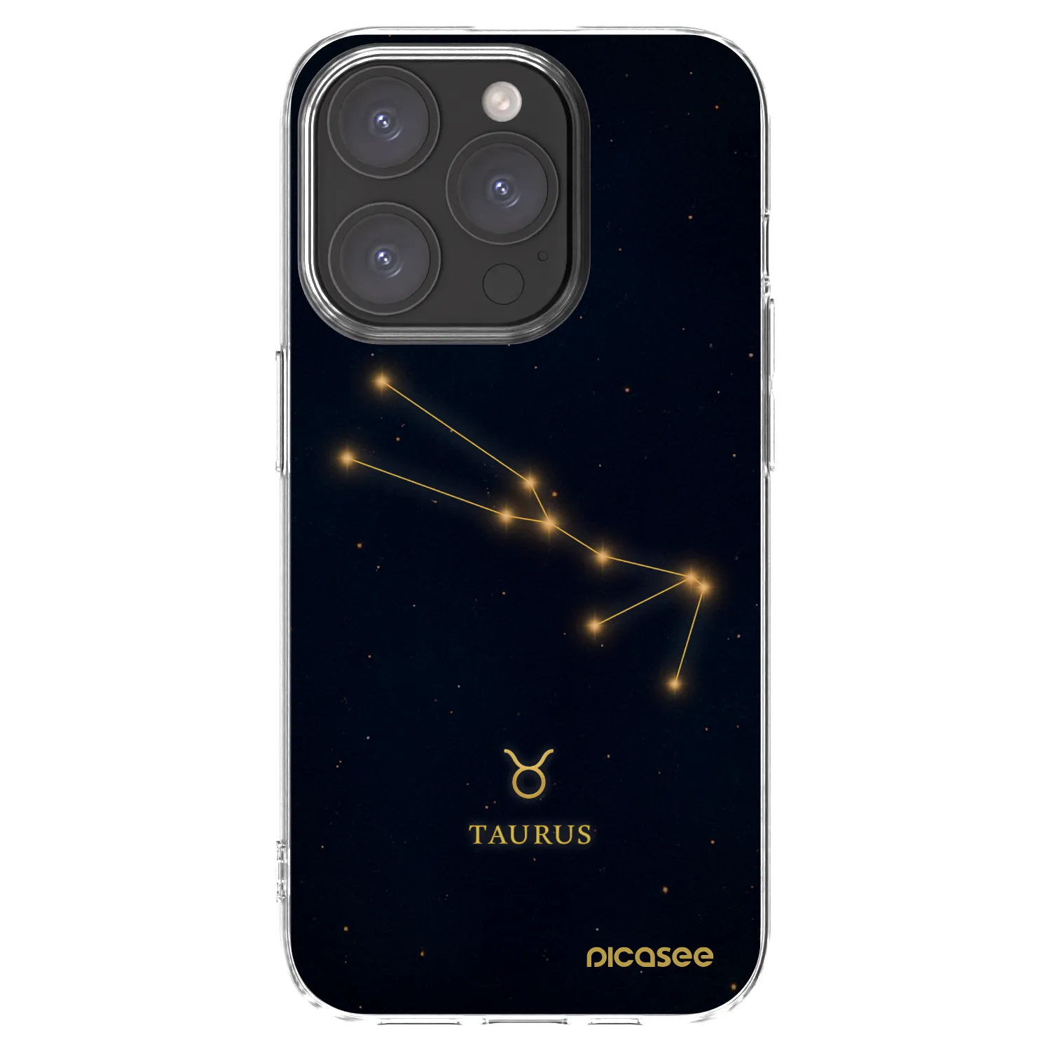 Silikónový prehľadný obal pre Apple iPhone 15 Pro - TAURUS