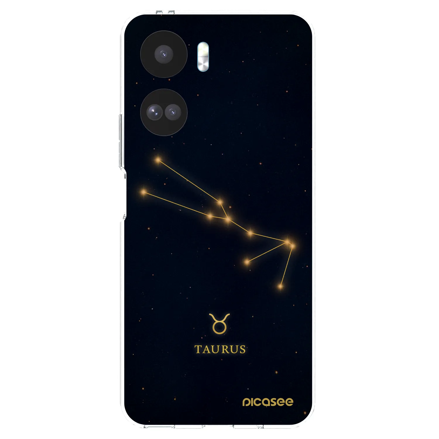 Picasee silikónový prehľadný obal pre Honor 90 Lite 5G - TAURUS